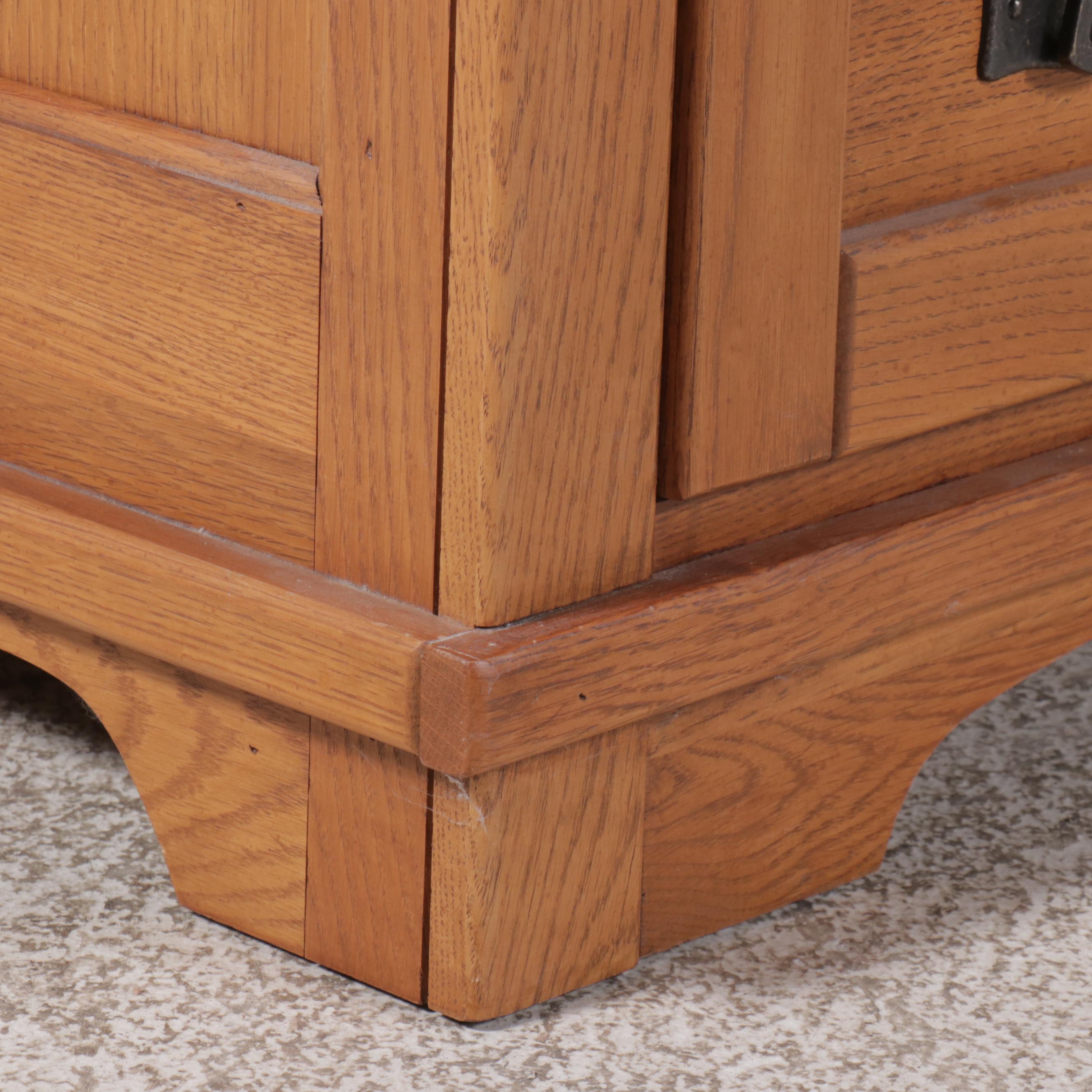 Mission Style Oak Chest of Drawers