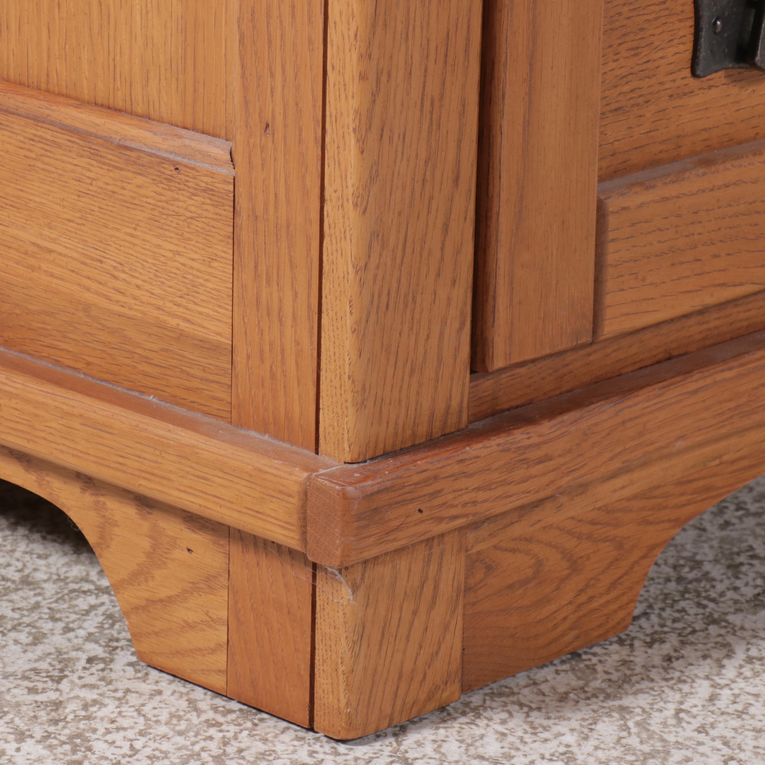 Mission Style Oak Chest of Drawers