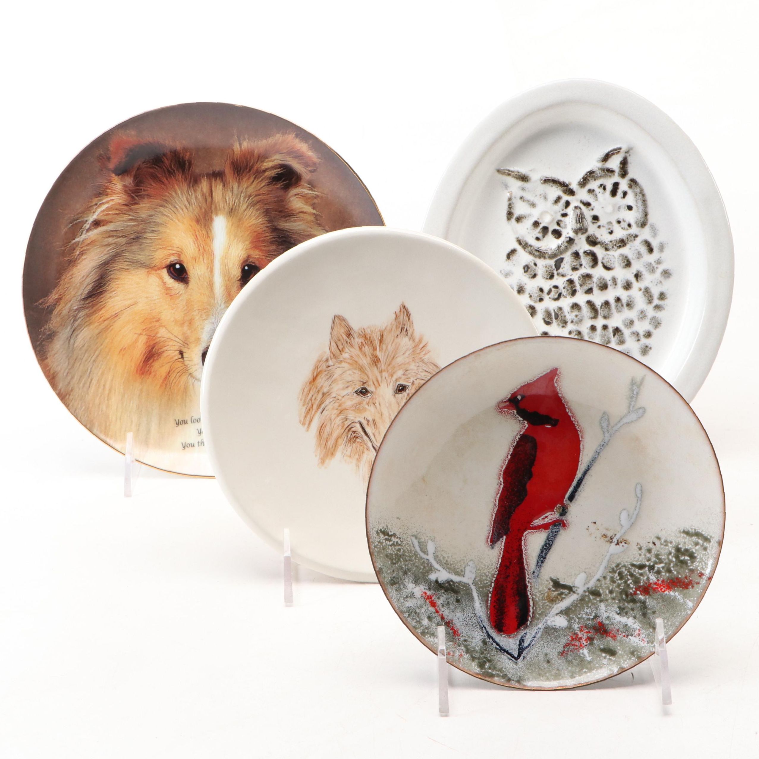 Danbury Mint "Sheltie" Limited Edition Ceramic Plate and More