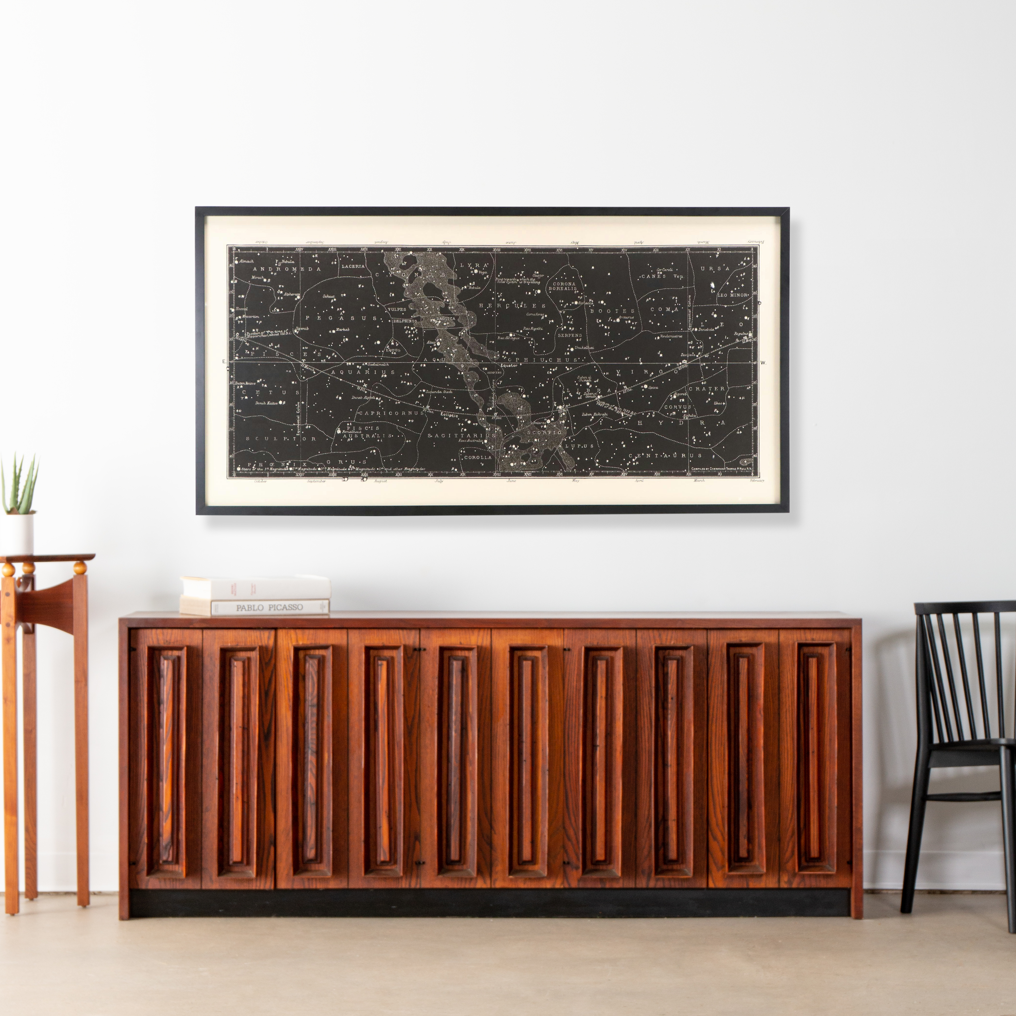 Giclée Map of the Southern Skies After Edward Stanford