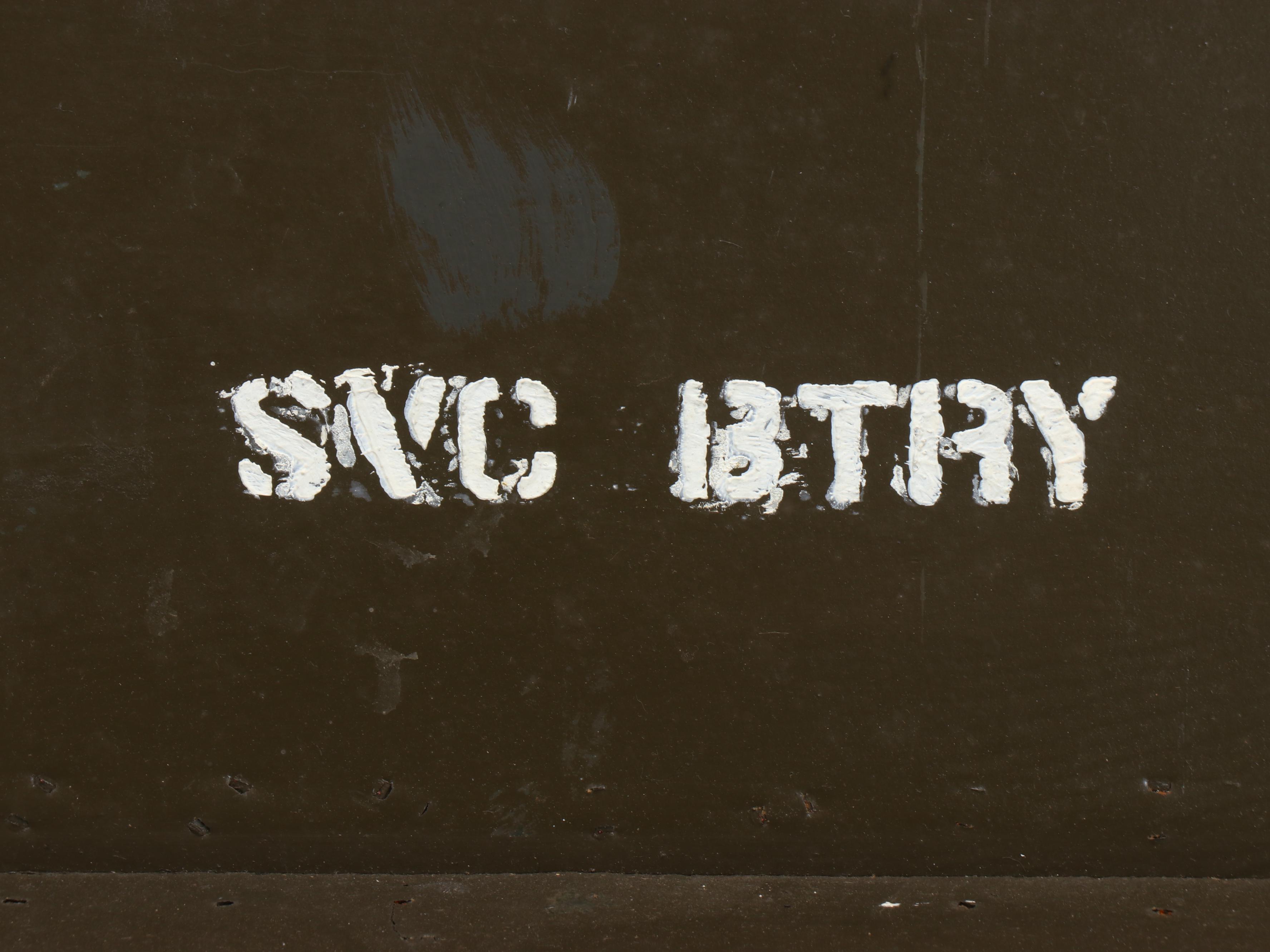 Vietnam War Era Army Footlocker with Tent, ALICE Canteens, Musette Bag and More