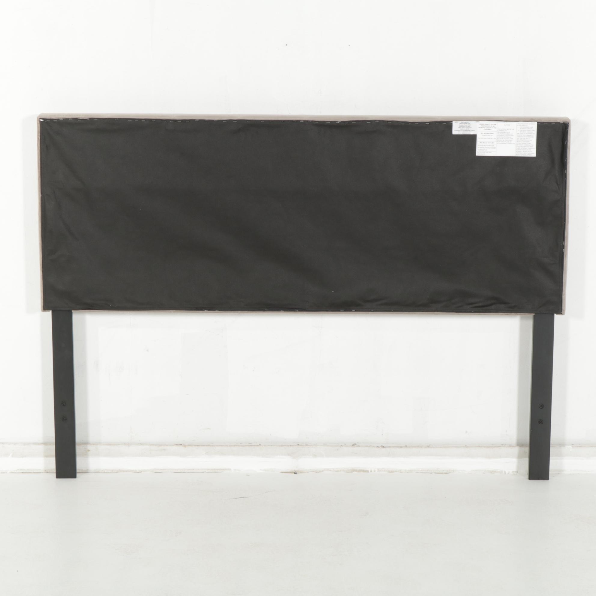 Crown Mark Contemporary Upholstered Queen Size Bed Frame, 2021