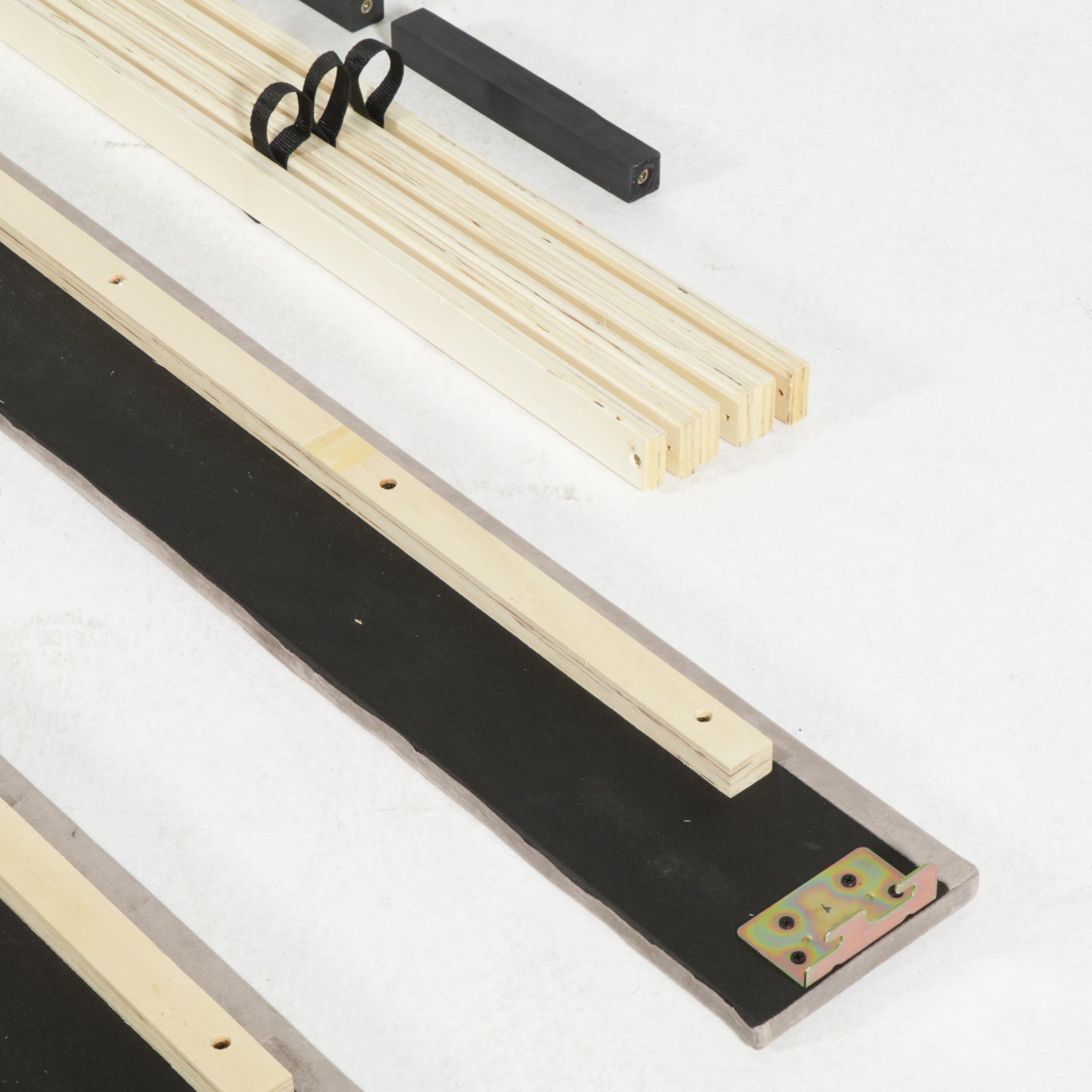 Crown Mark Contemporary Upholstered Queen Size Bed Frame, 2021