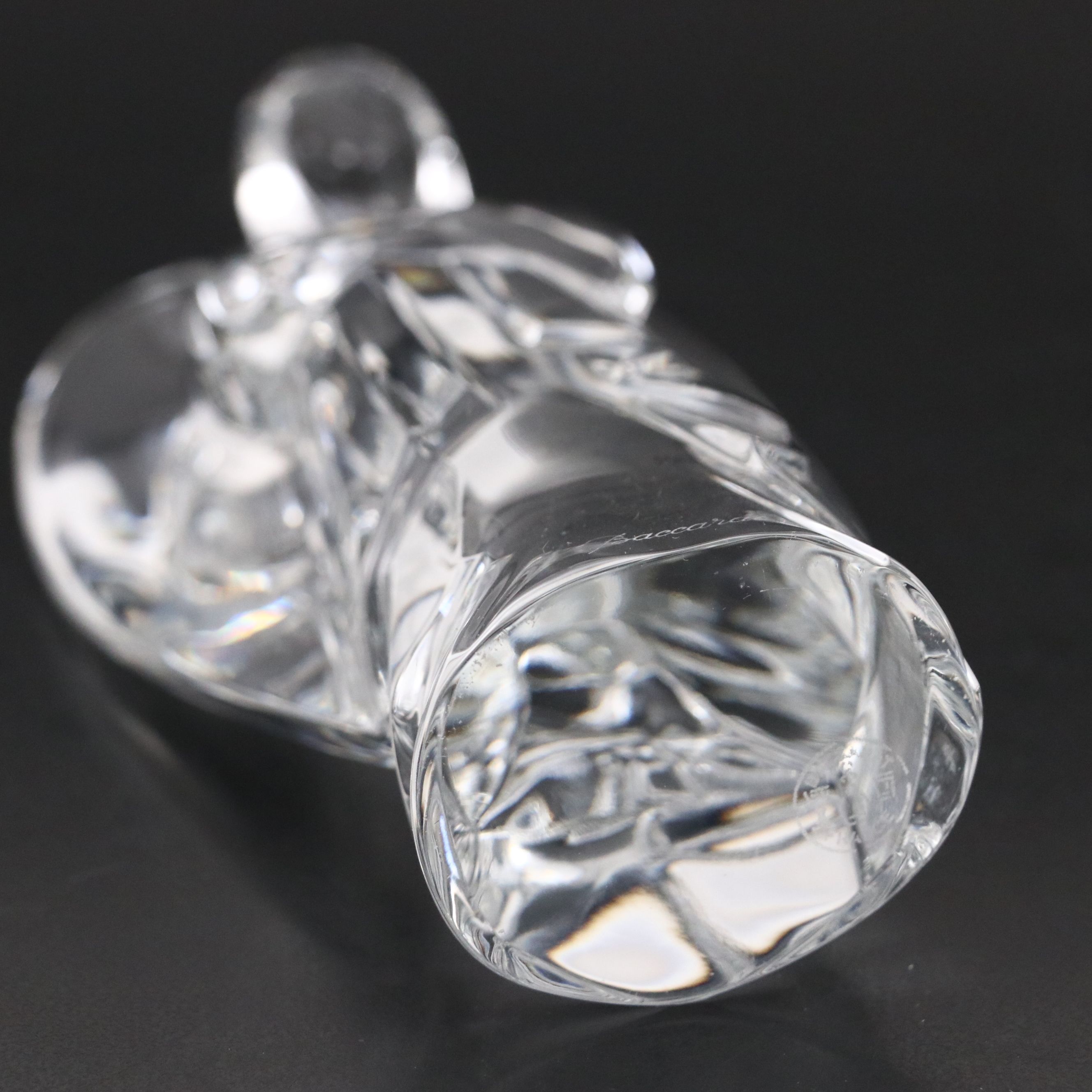 Baccarat "Angel with Arms Folded" Crystal Figurine