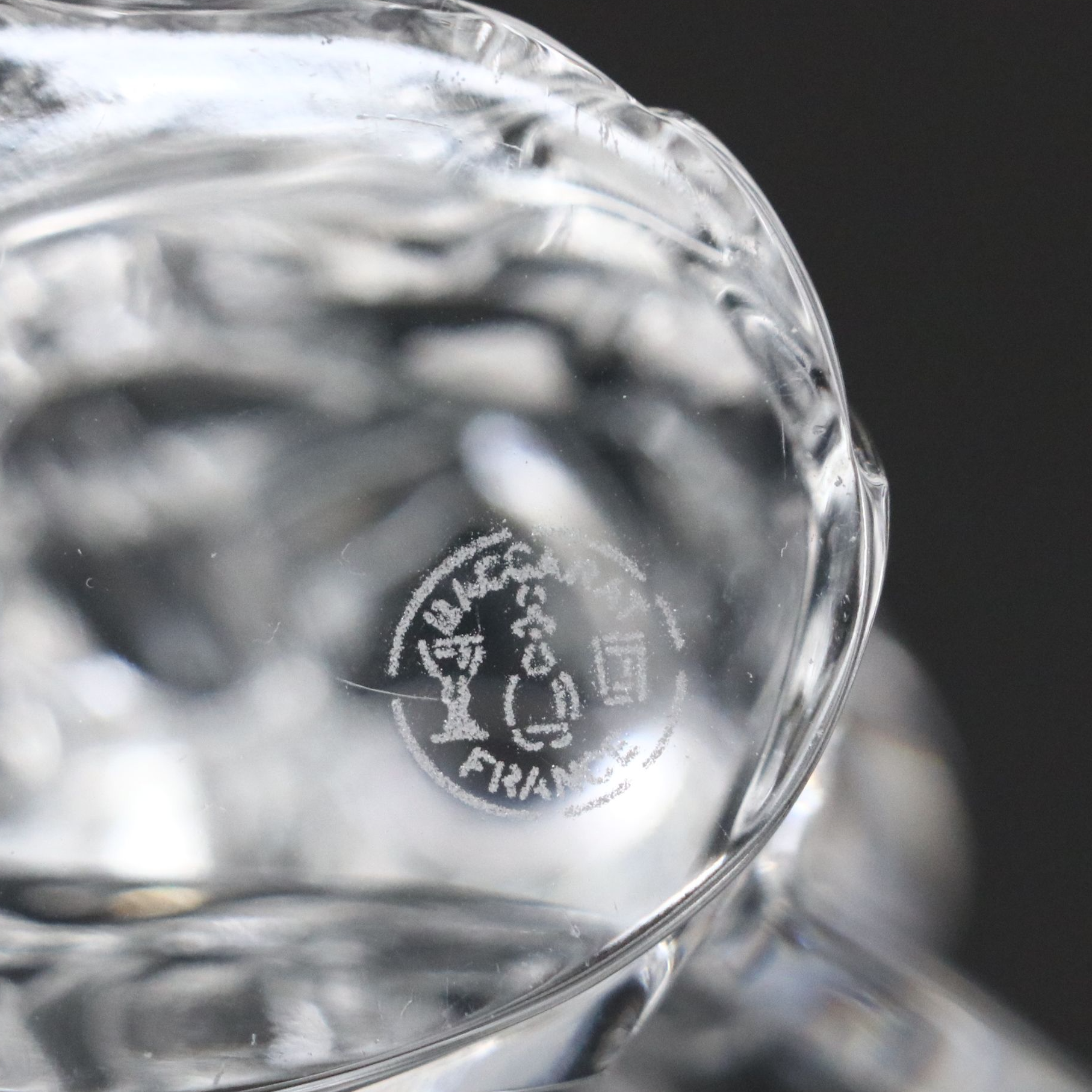 Baccarat "Angel with Arms Folded" Crystal Figurine