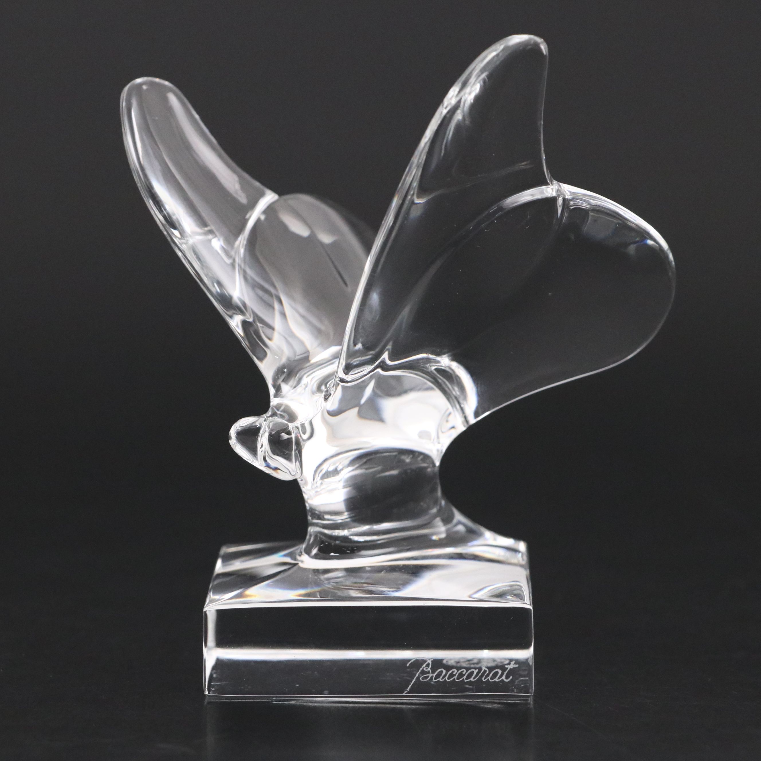 Baccarat "Butterfly" Crystal Figurine