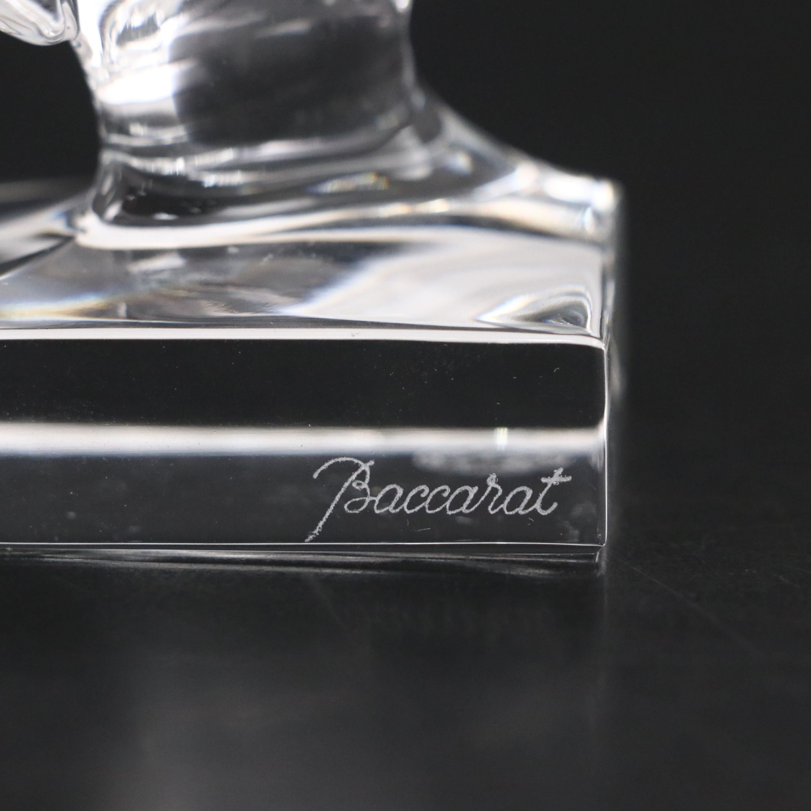 Baccarat "Butterfly" Crystal Figurine