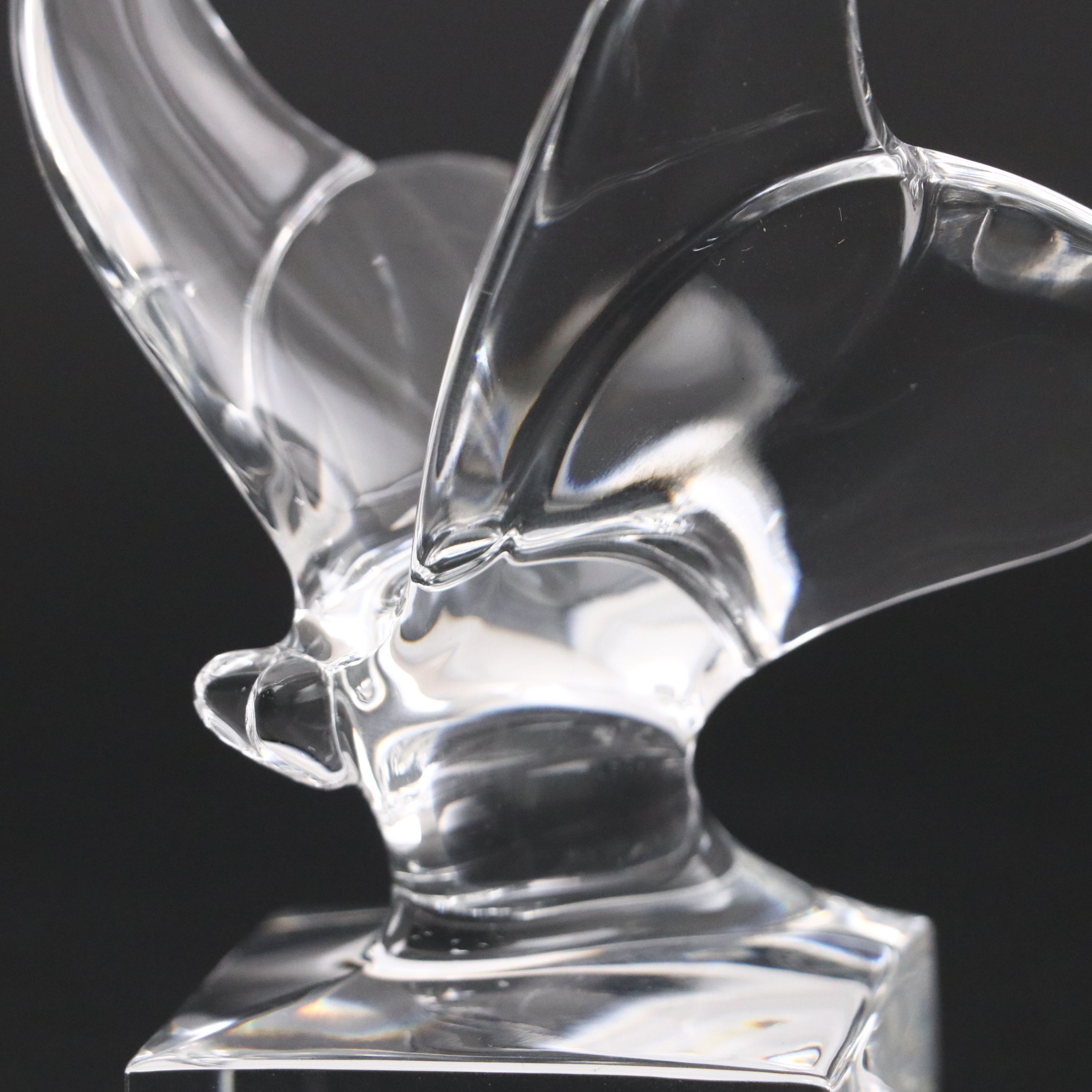 Baccarat "Butterfly" Crystal Figurine