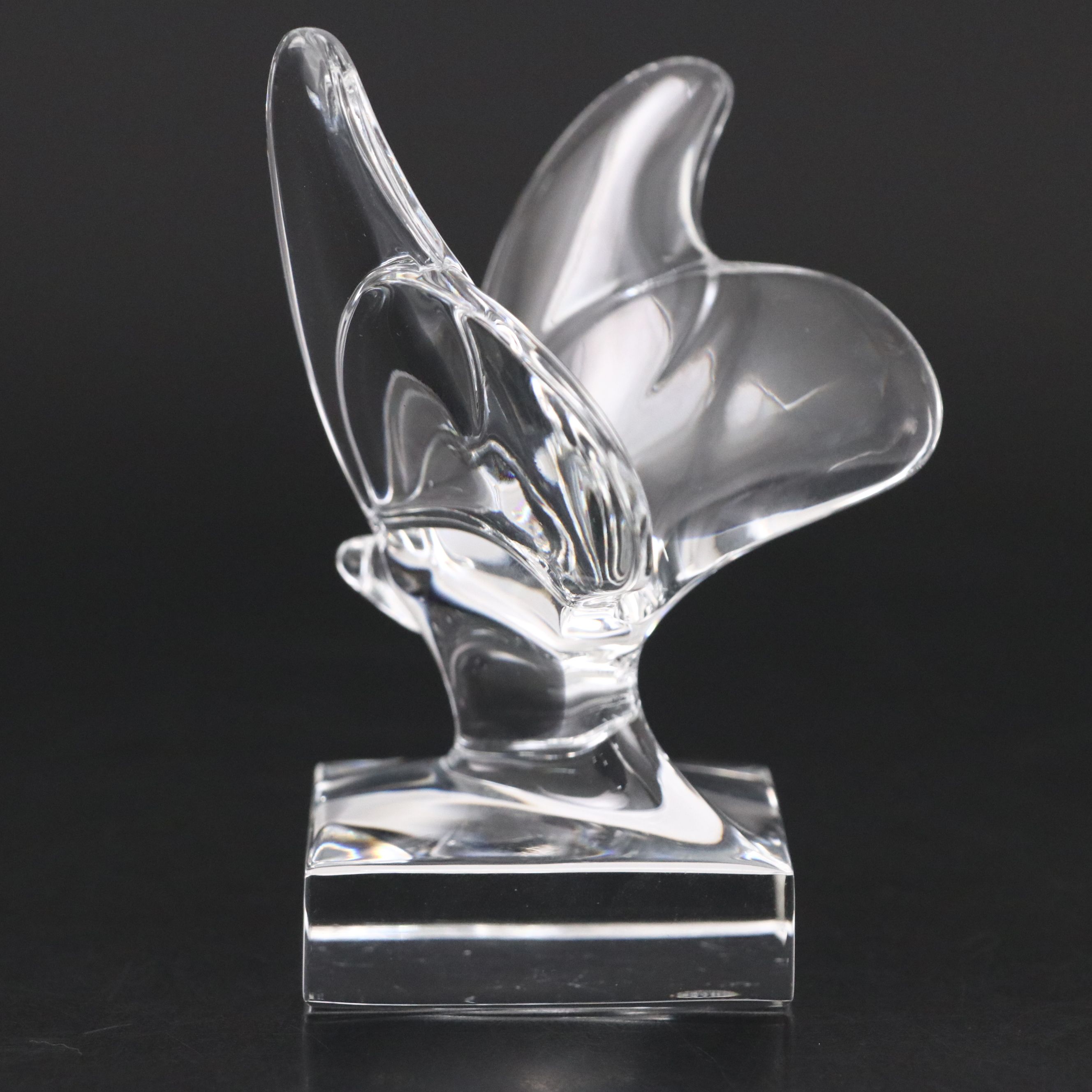 Baccarat "Butterfly" Crystal Figurine