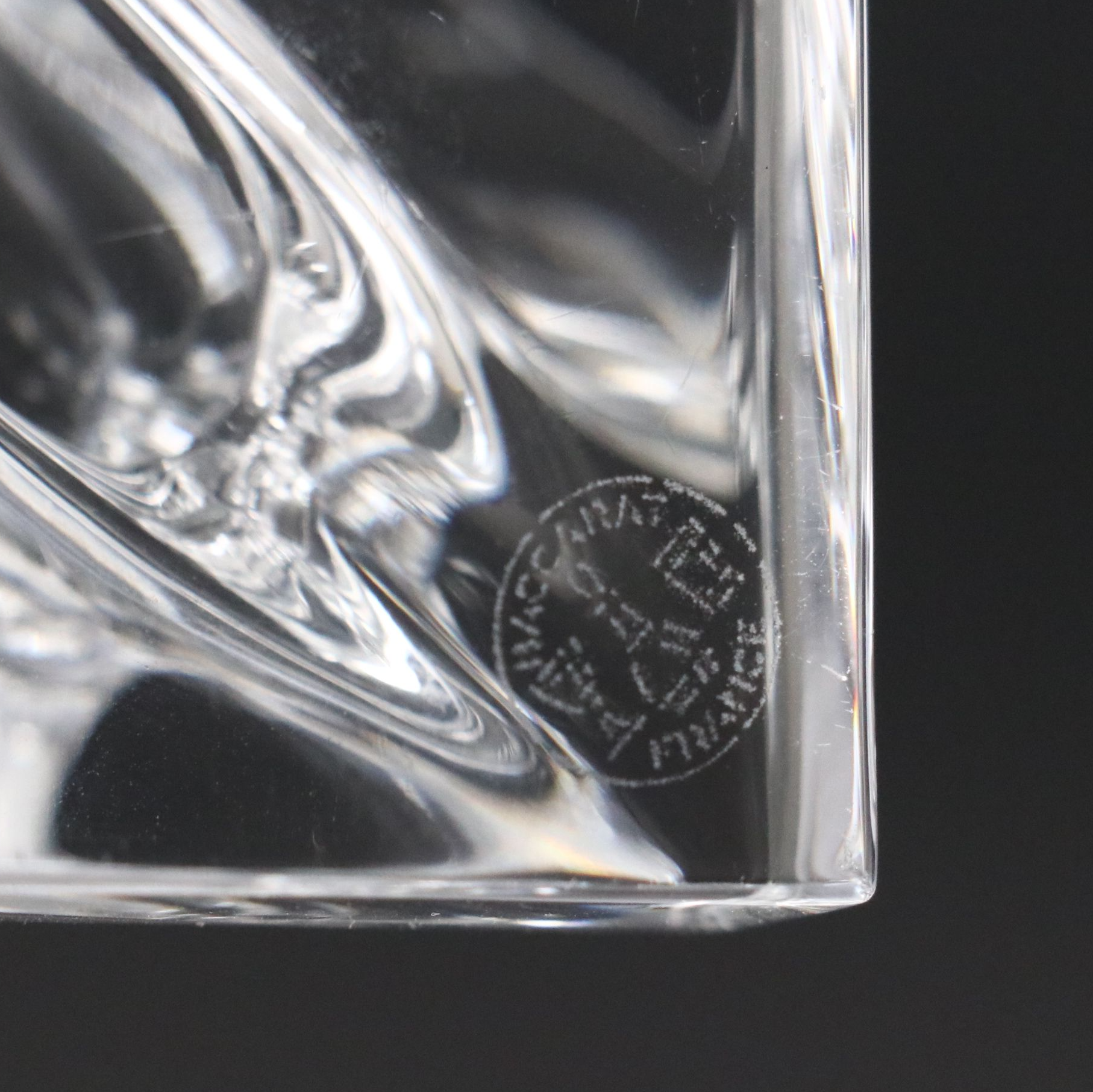 Baccarat "Butterfly" Crystal Figurine