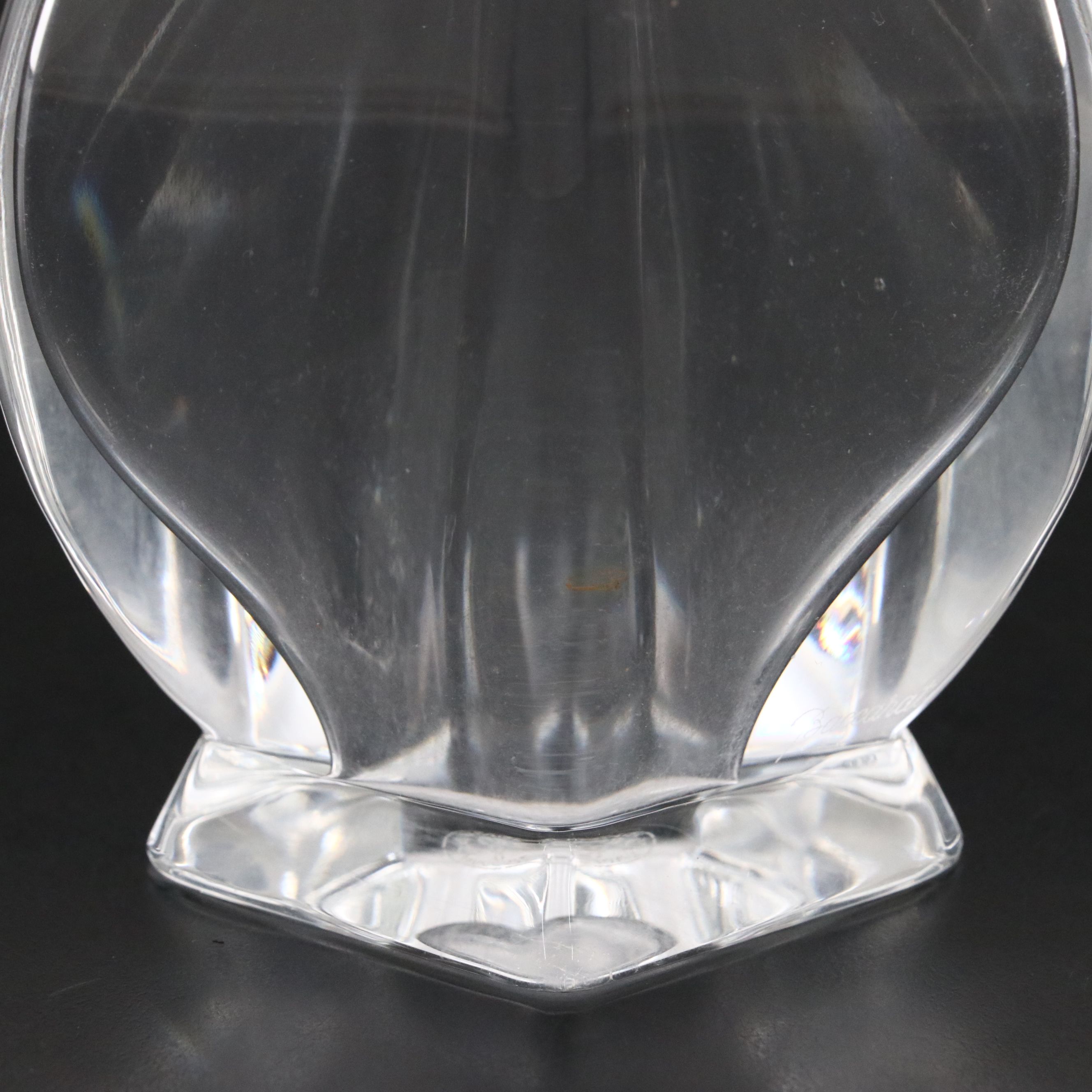 Baccarat "Anemone" Crystal Vase