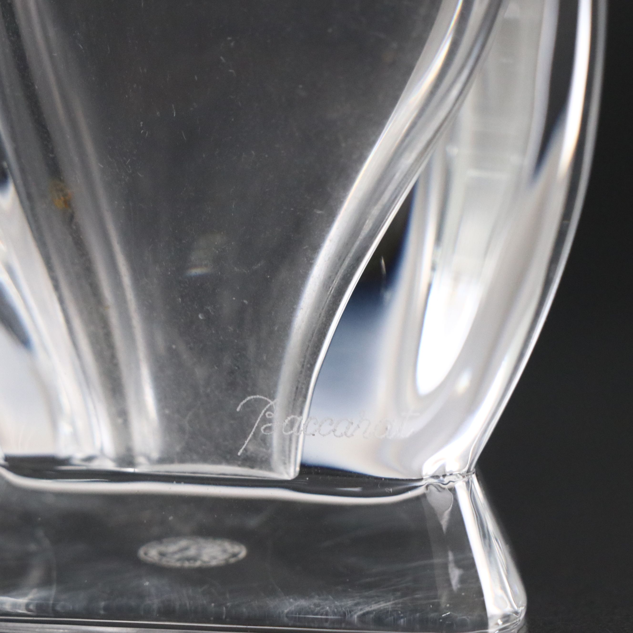 Baccarat "Anemone" Crystal Vase