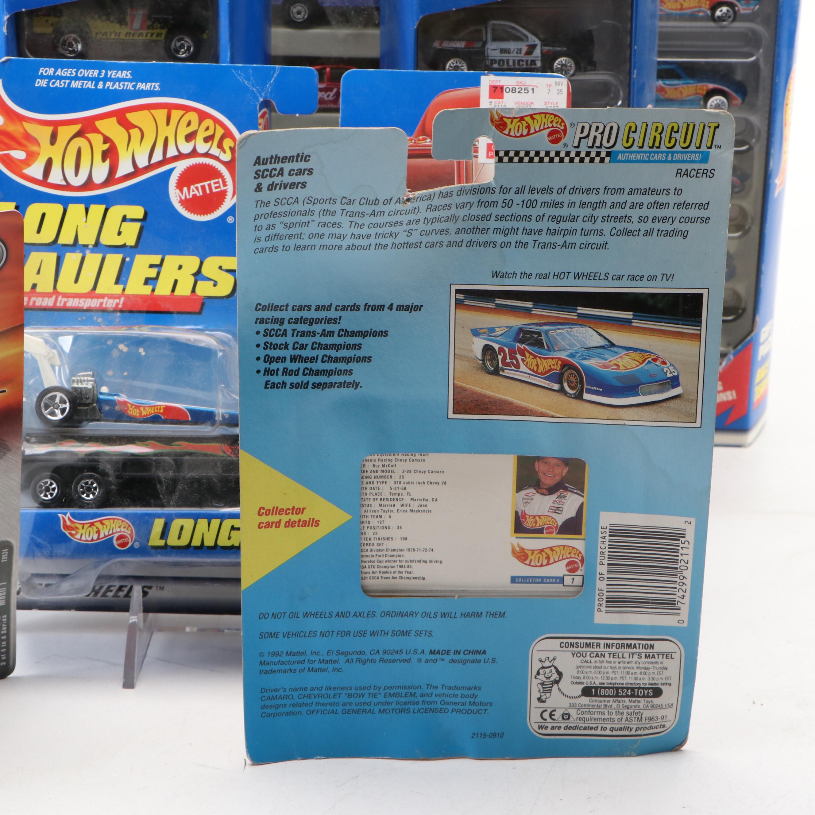 Hot Wheels "Off-Roads 4x4s," "Race Team III" and More Toy Cars