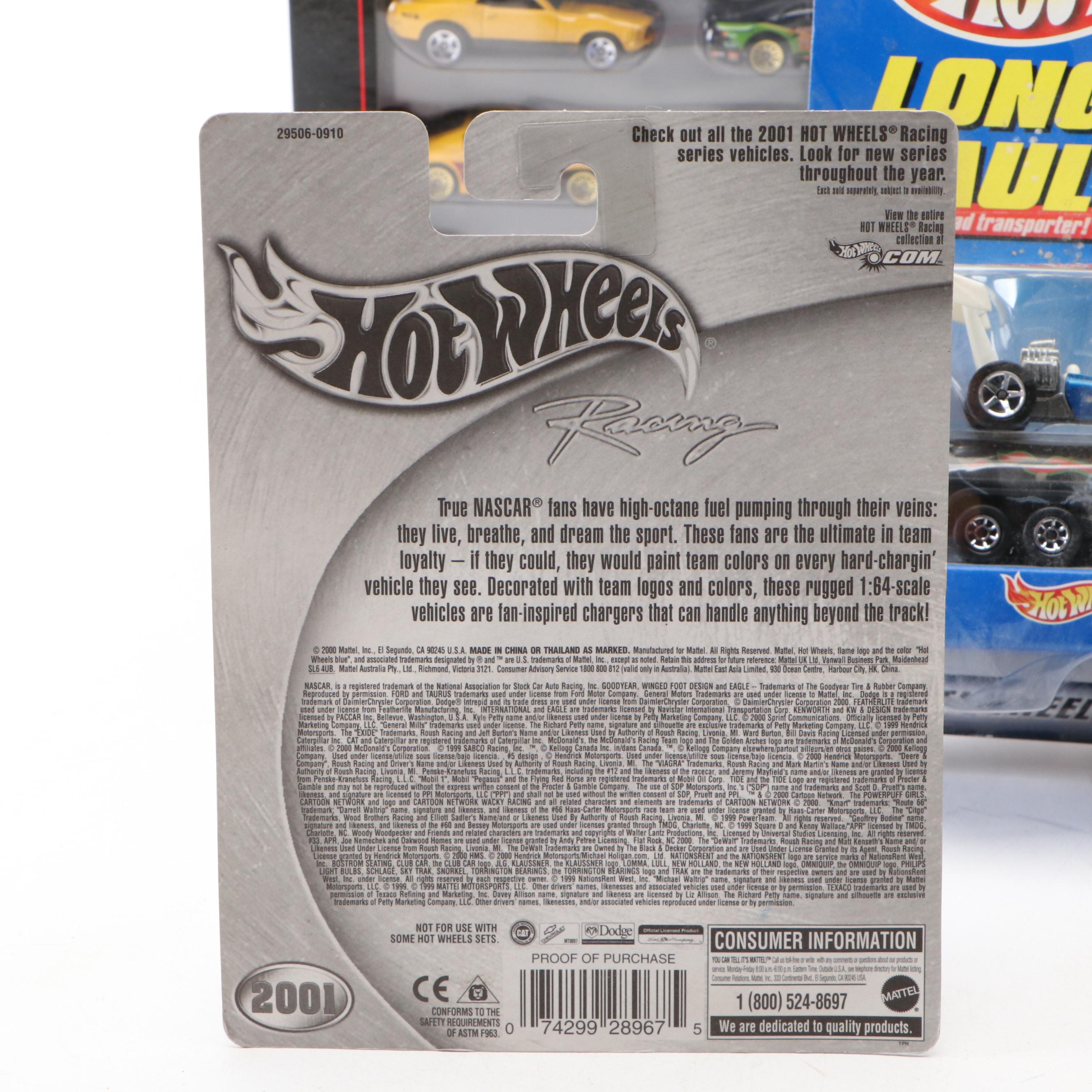 Hot Wheels "Off-Roads 4x4s," "Race Team III" and More Toy Cars