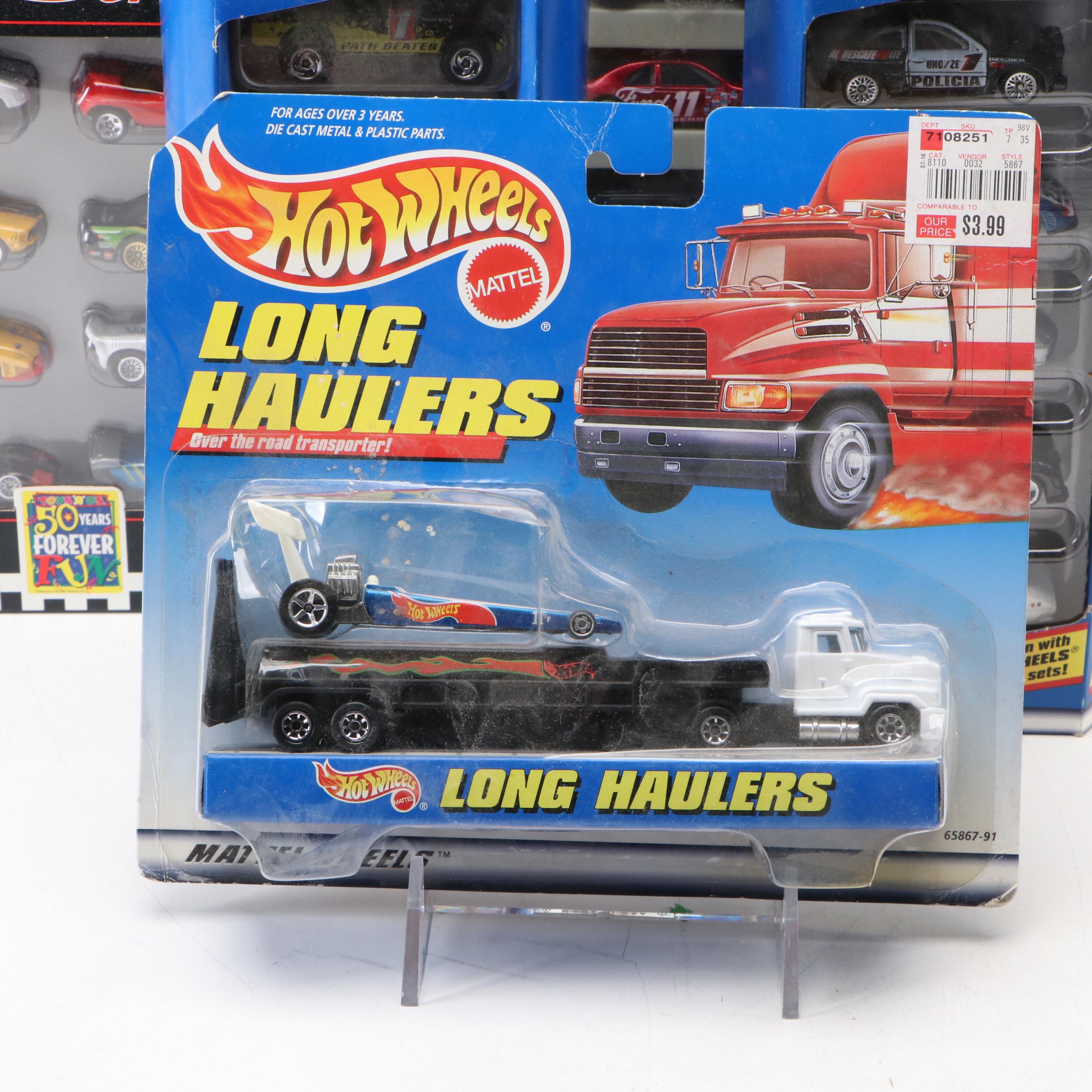 Hot Wheels "Off-Roads 4x4s," "Race Team III" and More Toy Cars
