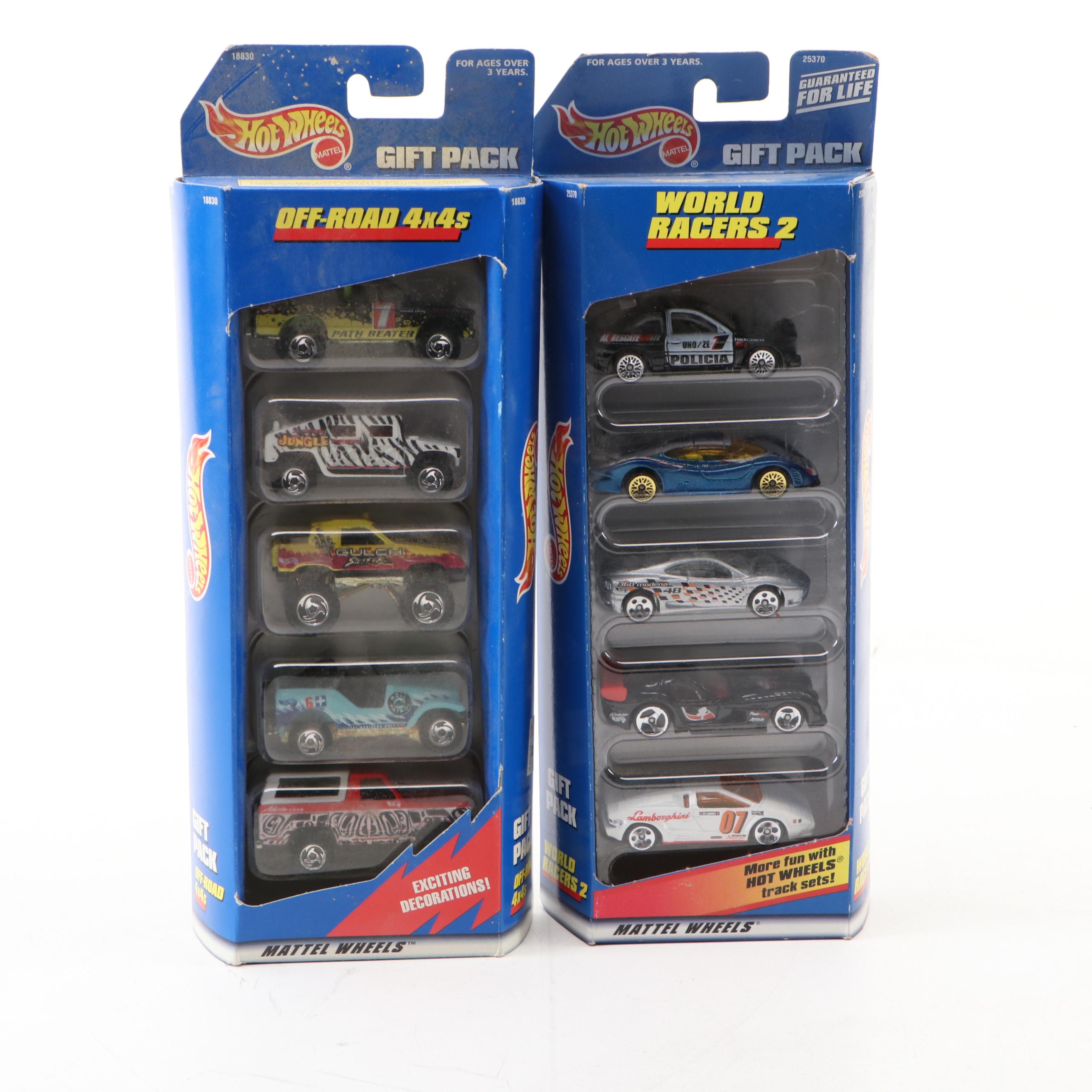 Hot Wheels "Off-Roads 4x4s," "Race Team III" and More Toy Cars