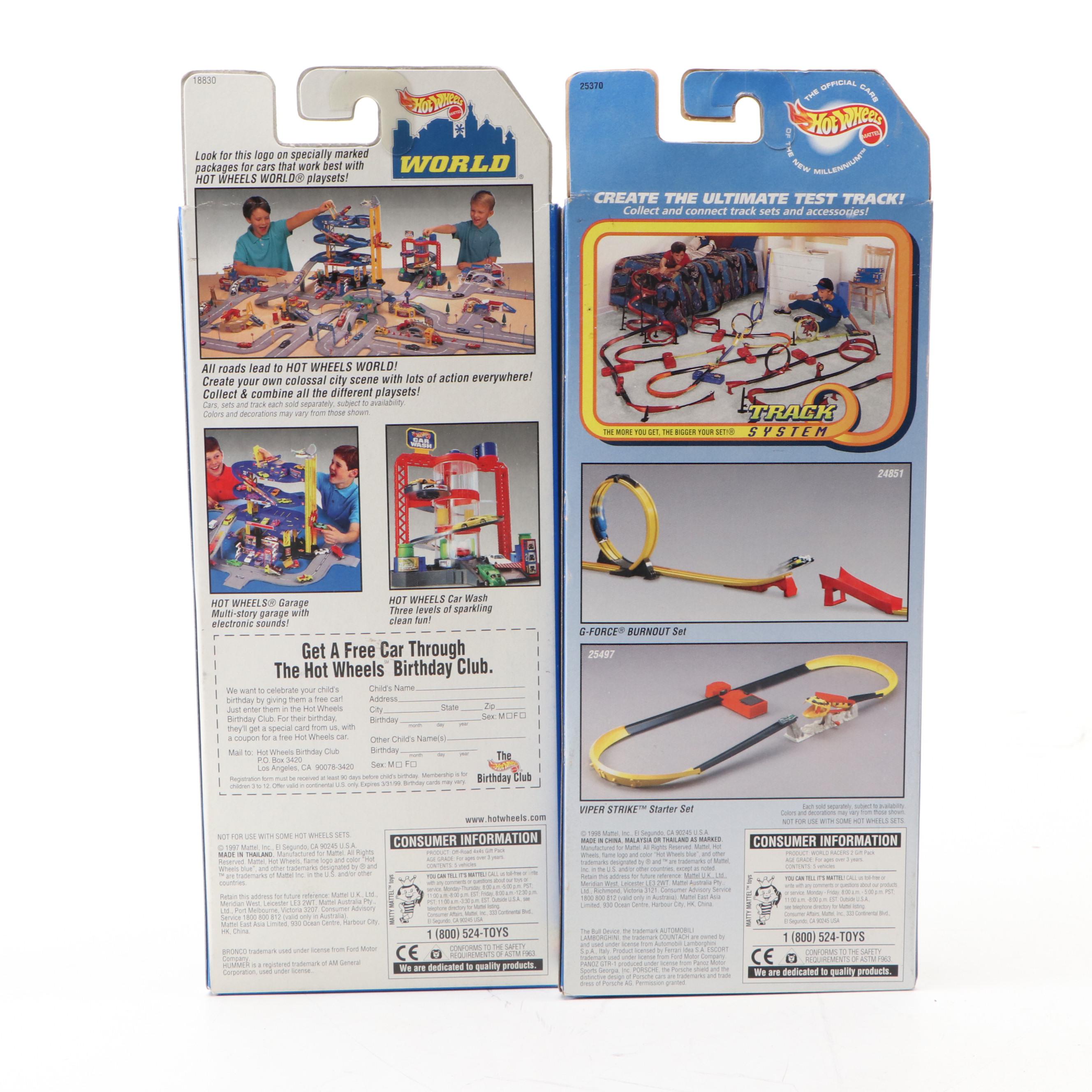 Hot Wheels "Off-Roads 4x4s," "Race Team III" and More Toy Cars