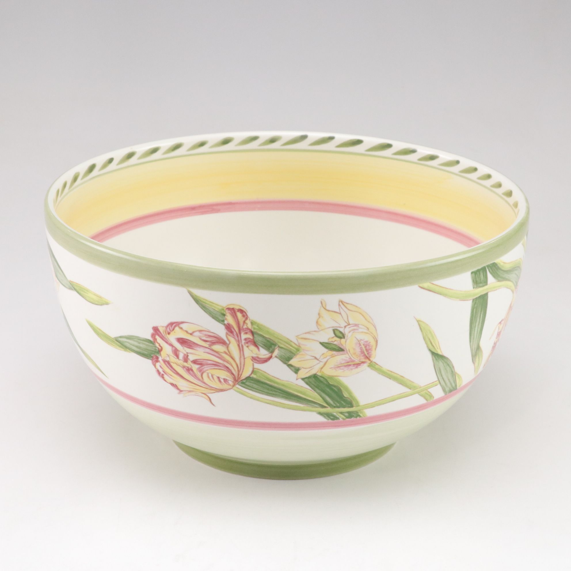 Noritake "Gourmet Garden" Square Platter & Salad Serving Bowl