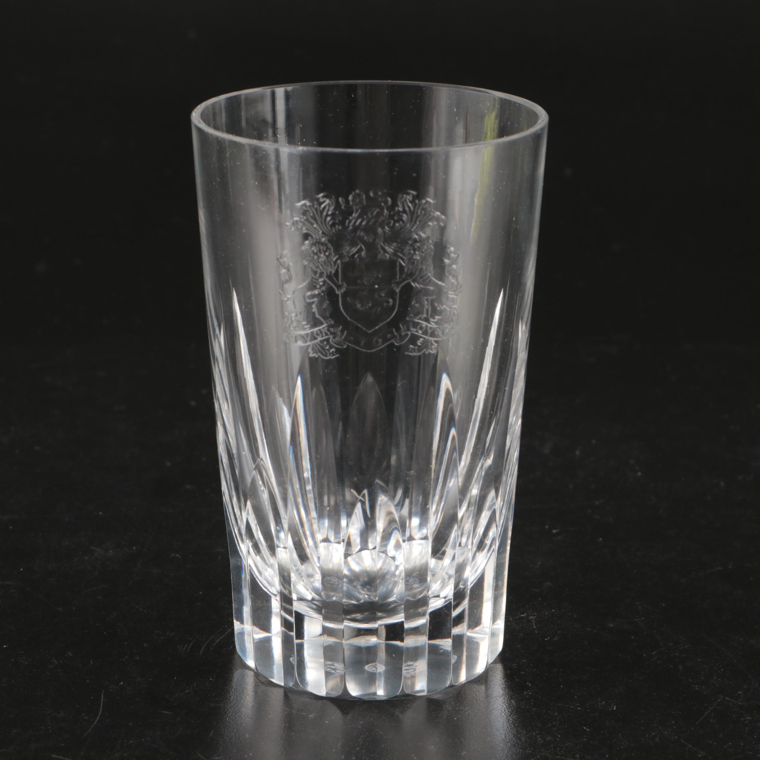 Baccarat Crystal Double old Fashioned Glasses
