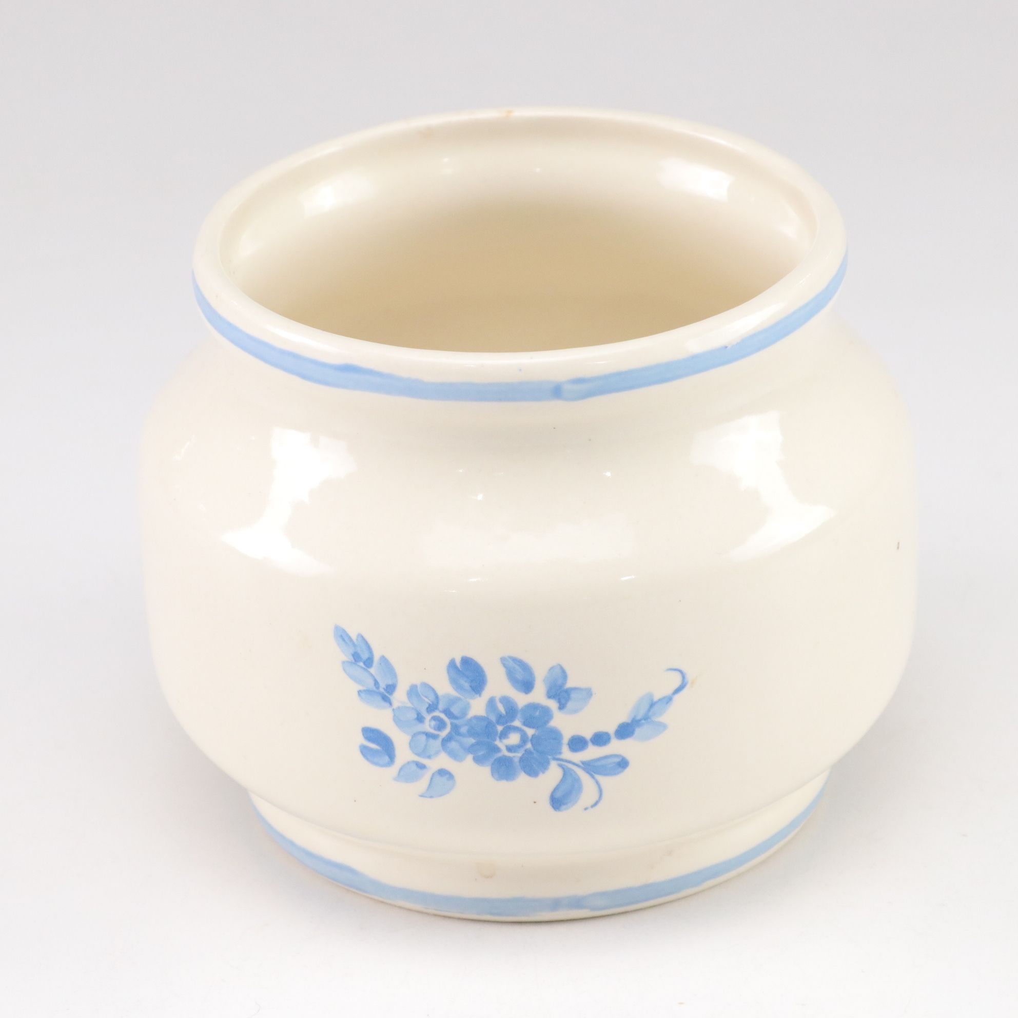 Hand-Painted Stoneware Jug, Pot & Bottle