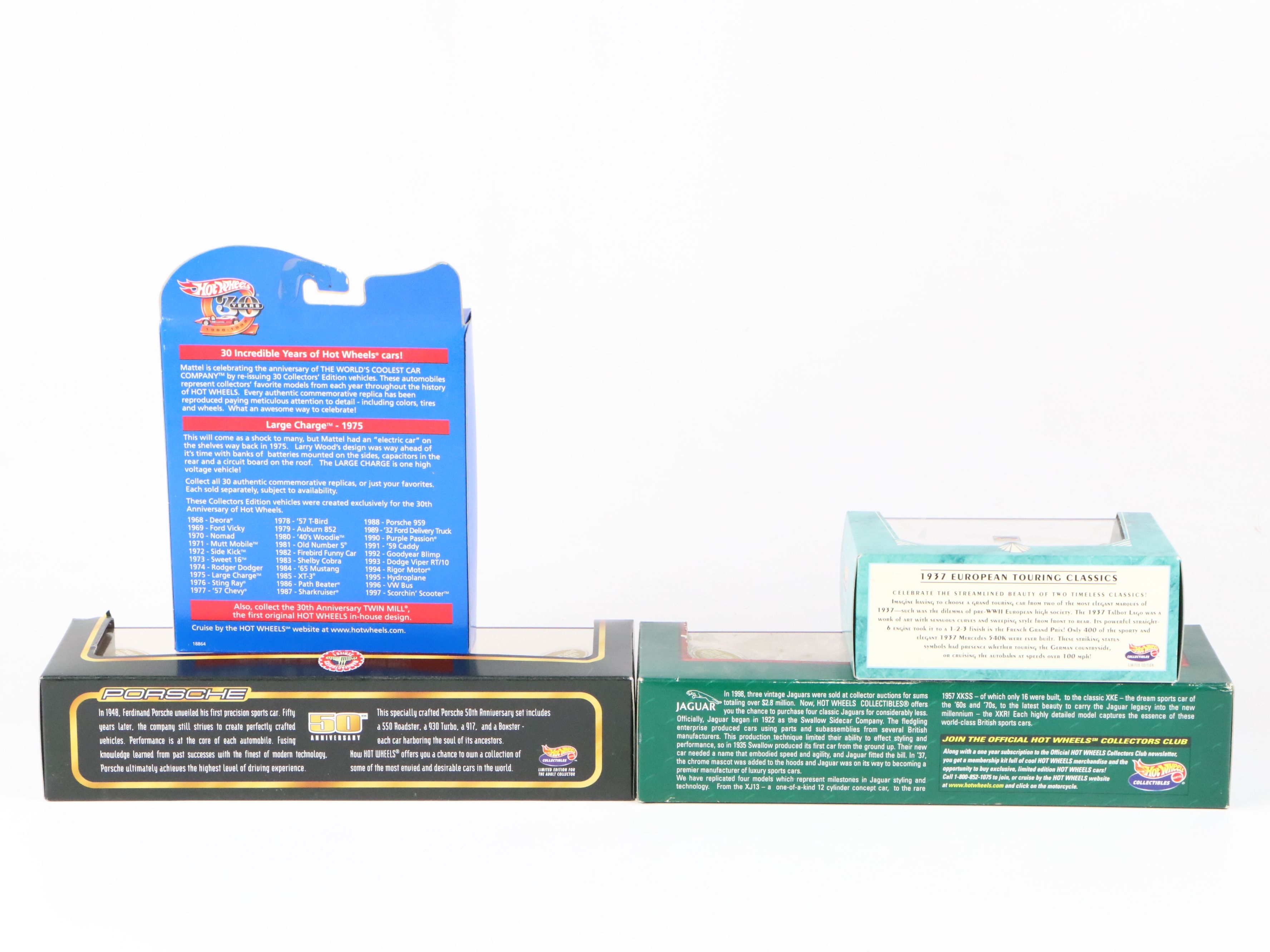 Hot Wheels "Mercedes 500 SL," "Jaguar XJ40" and More Toy Cars