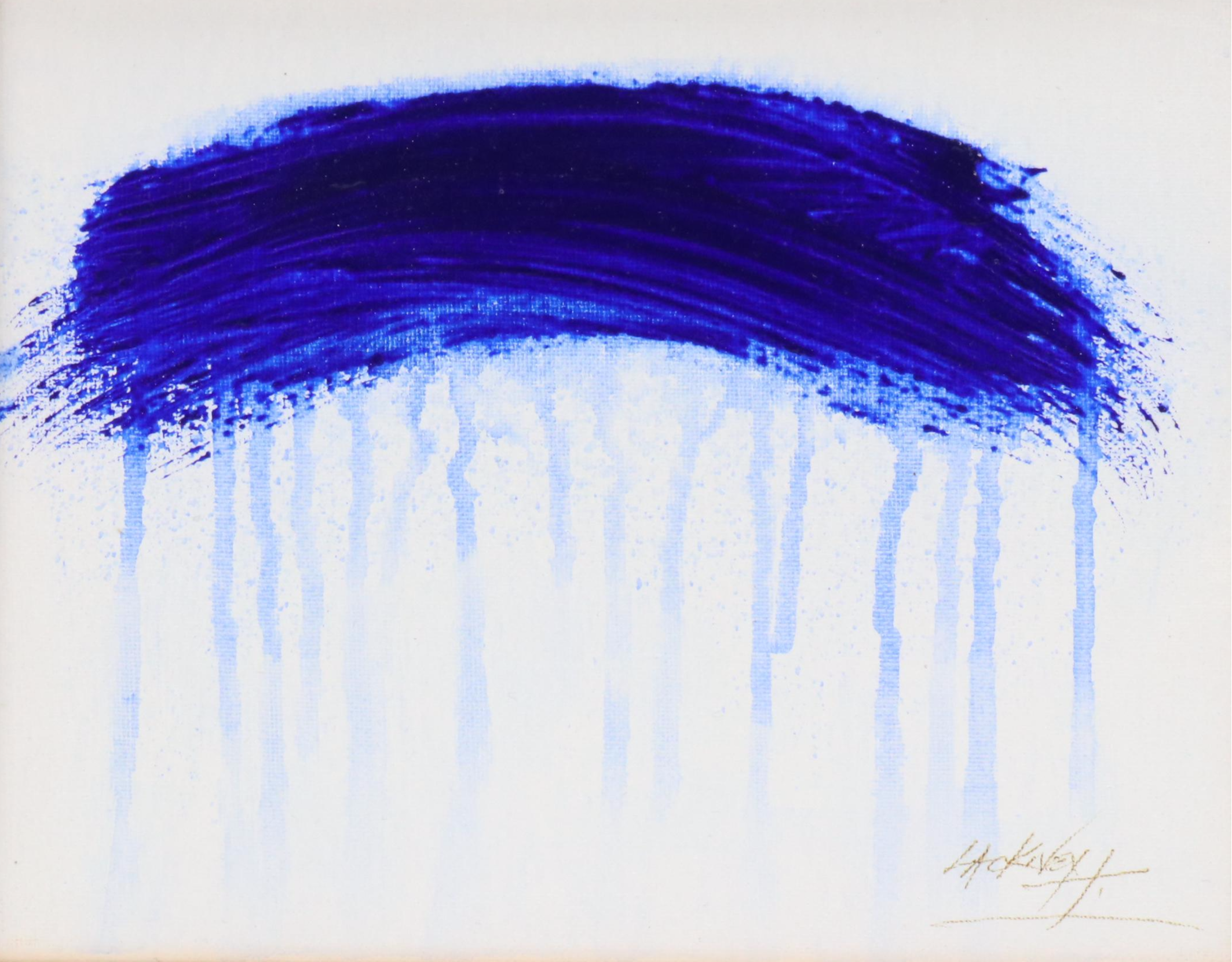 Robert R. Lackney Abstract Acrylic Painting, 21st Century