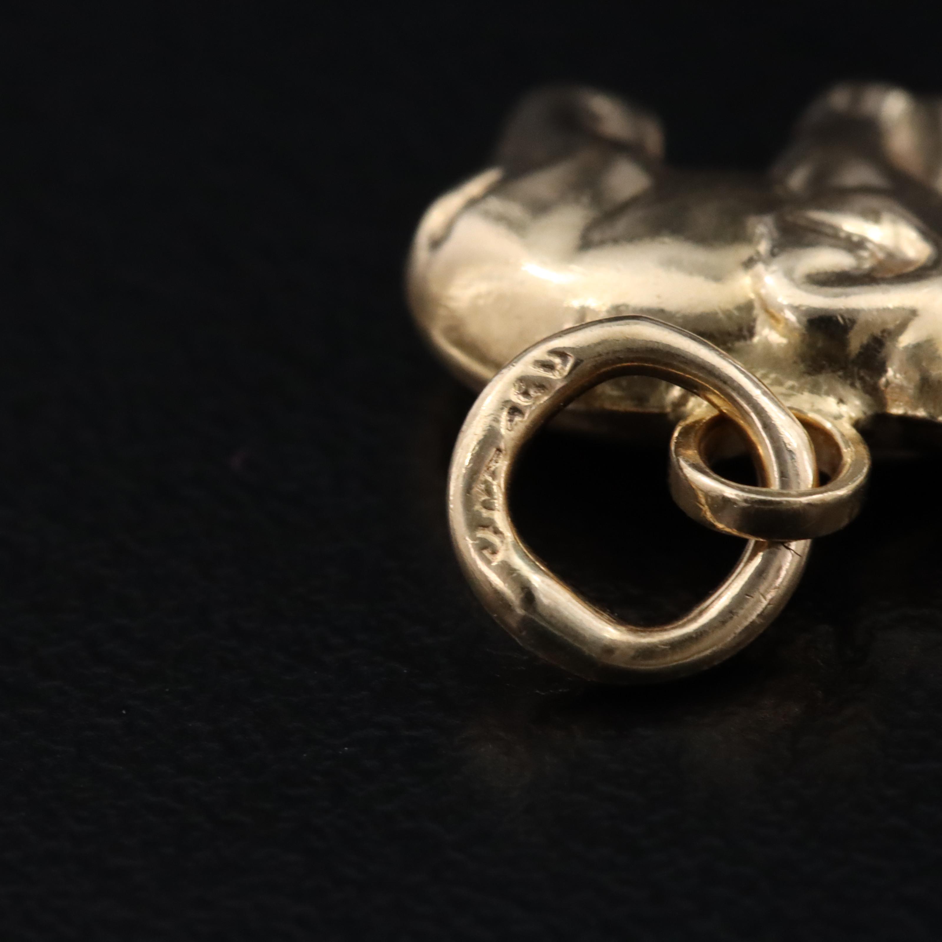 18K Elephant Charm