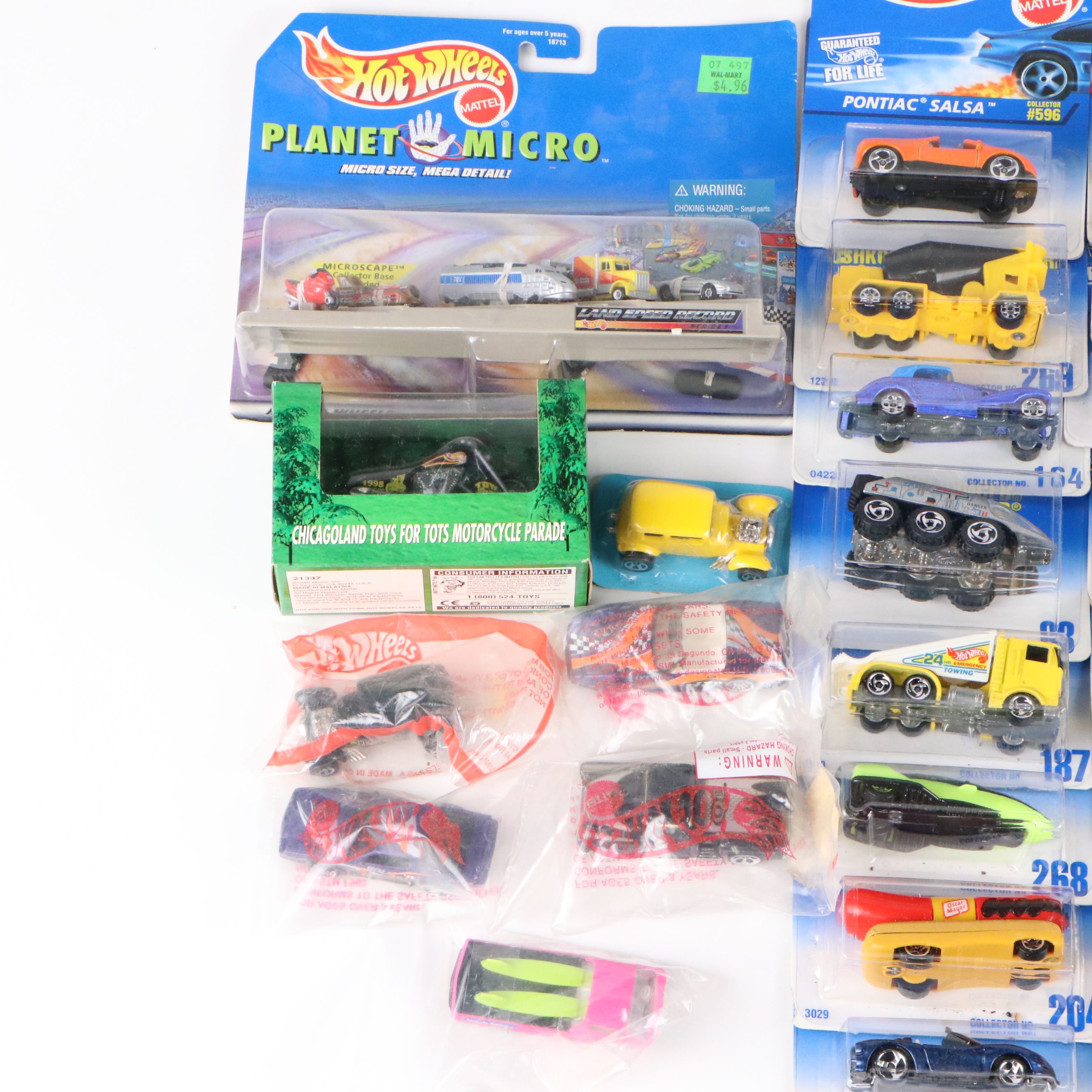 Hot Wheels "Toyota MR2 Rally," "Pontiac Salsa" and More Toy Cars