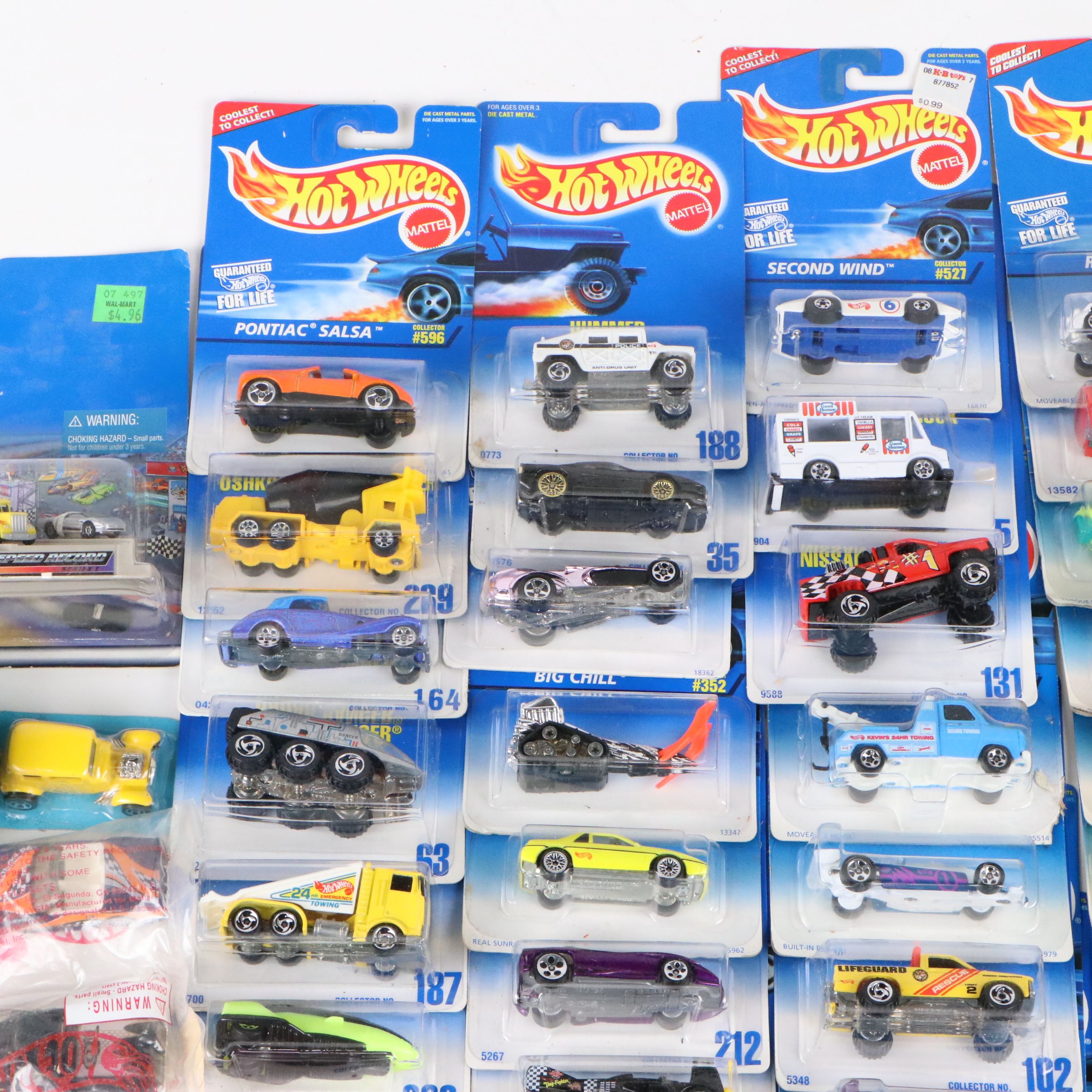 Hot Wheels "Toyota MR2 Rally," "Pontiac Salsa" and More Toy Cars