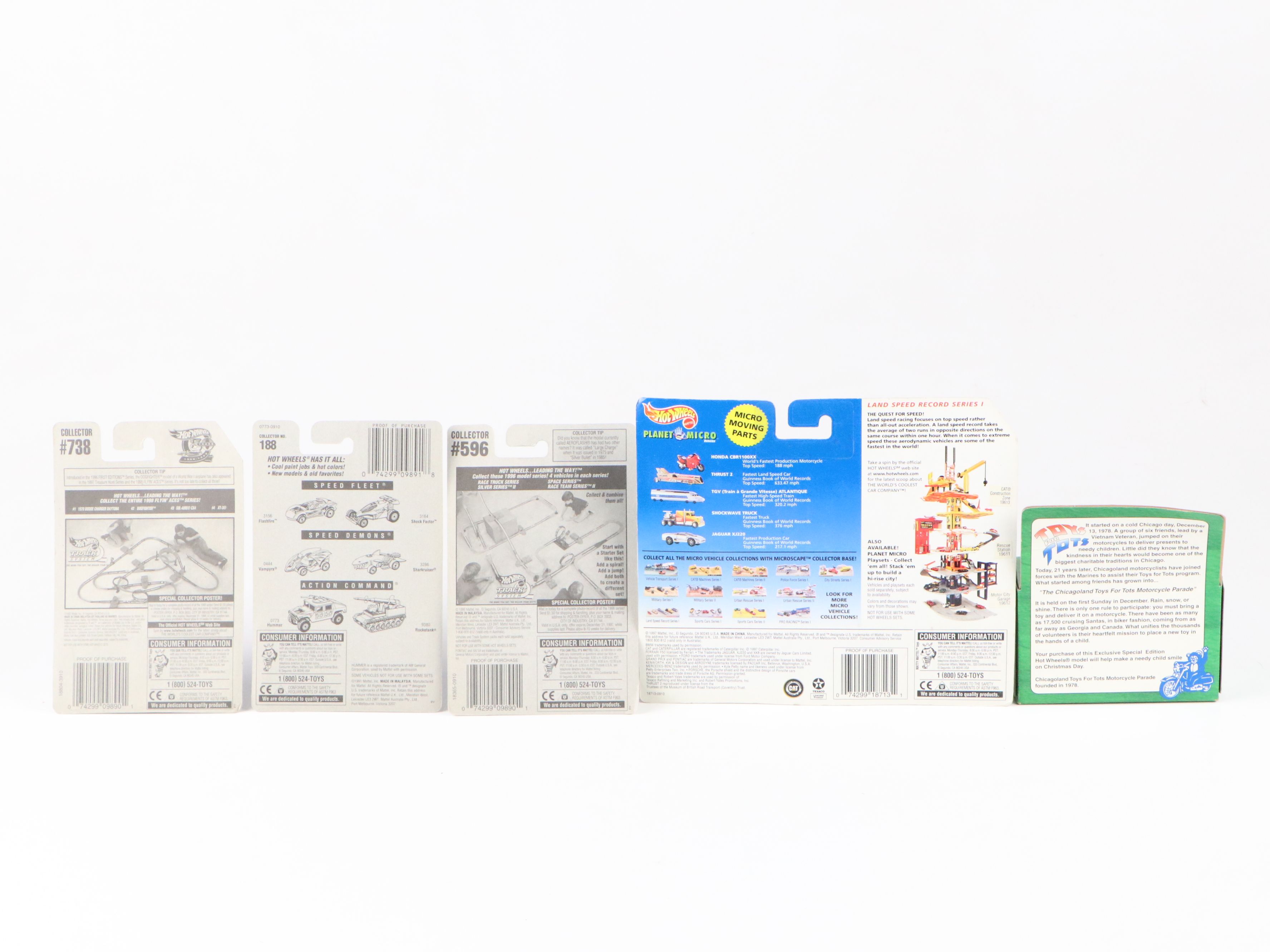 Hot Wheels "Toyota MR2 Rally," "Pontiac Salsa" and More Toy Cars