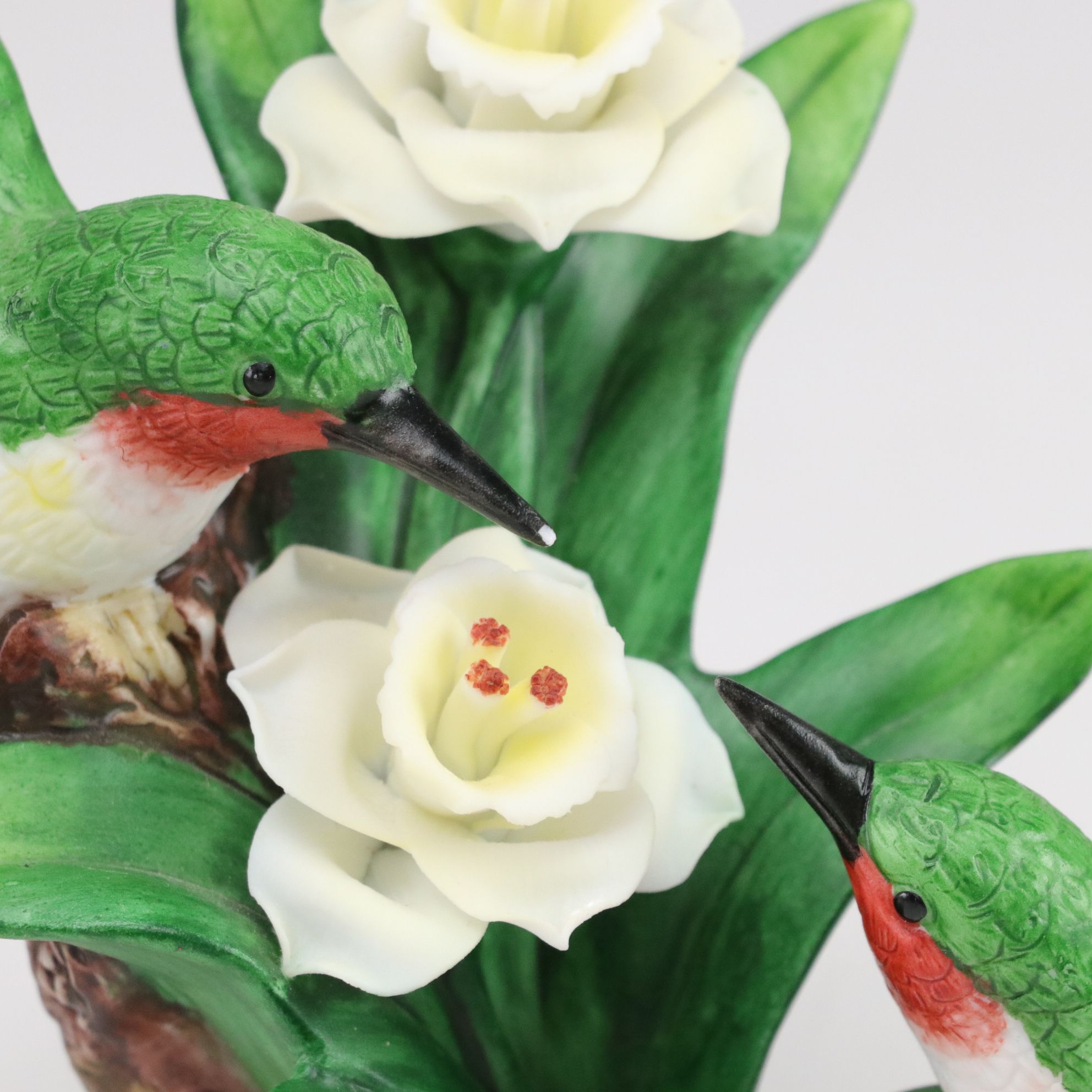 Lefton China, Andrea by Sadek and Other Bisque Porcelain Bird Figurines