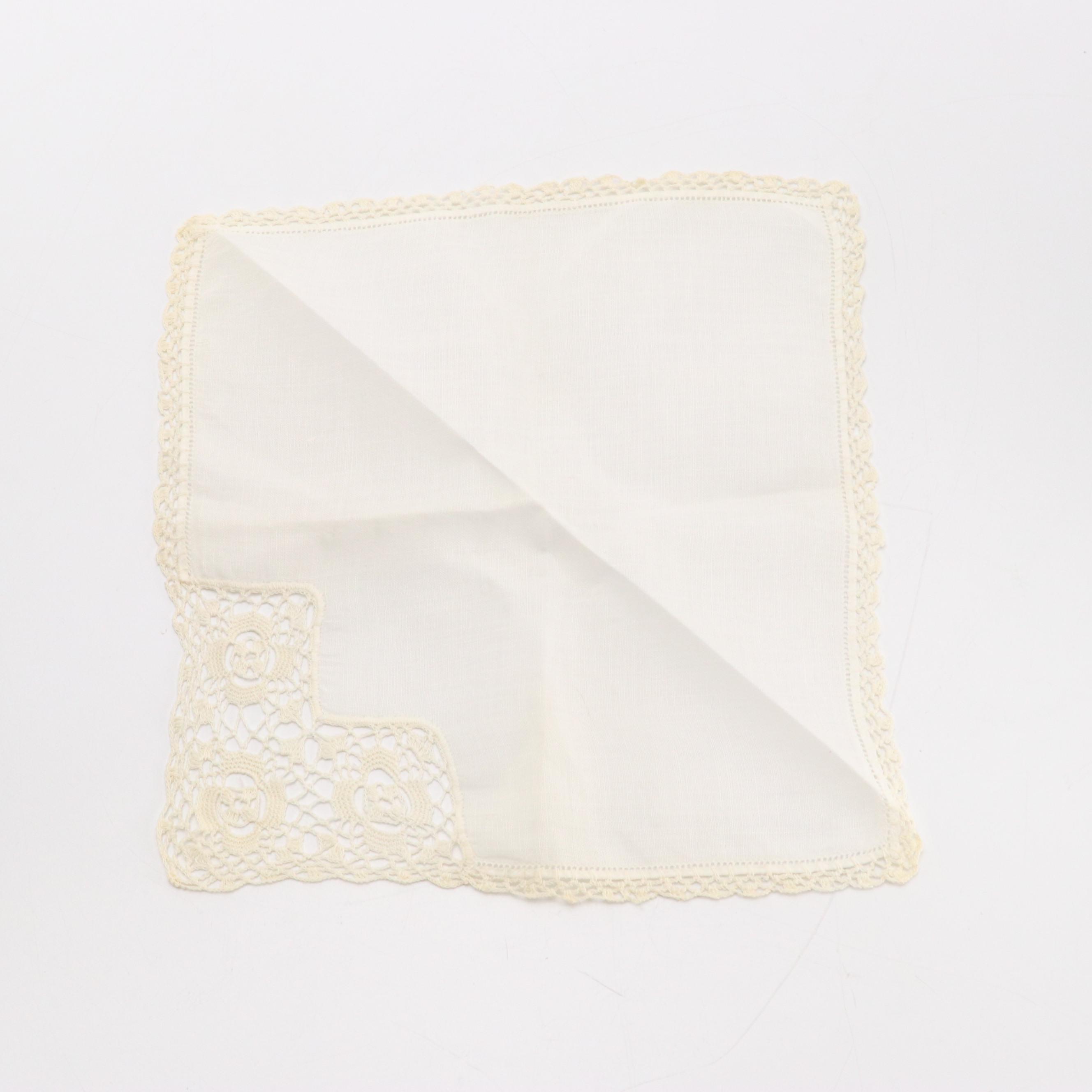 Viola Weinberger Floral Embroidered Gloves, More Vintage Gloves & Handkerchiefs