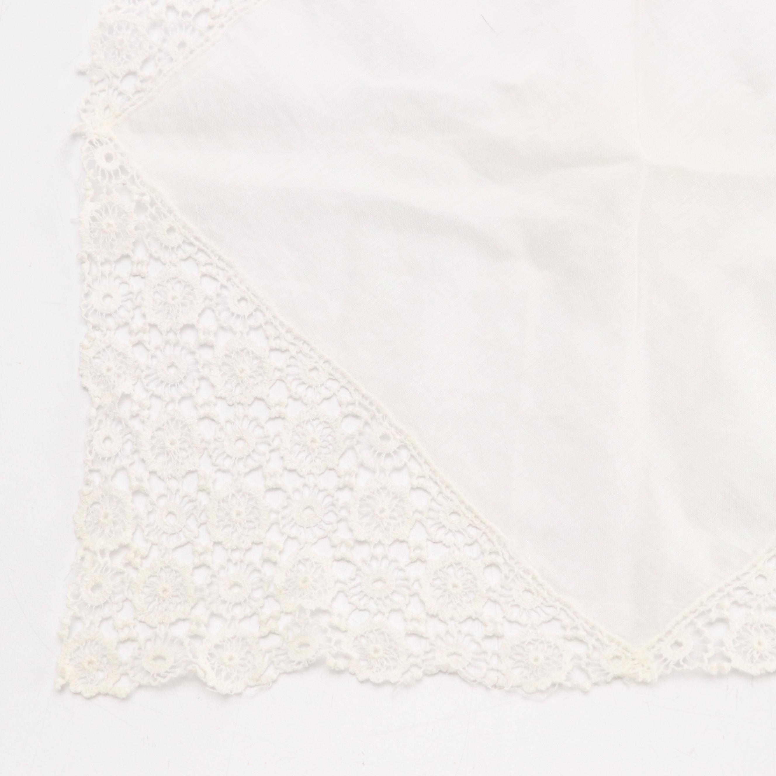 Viola Weinberger Floral Embroidered Gloves, More Vintage Gloves & Handkerchiefs