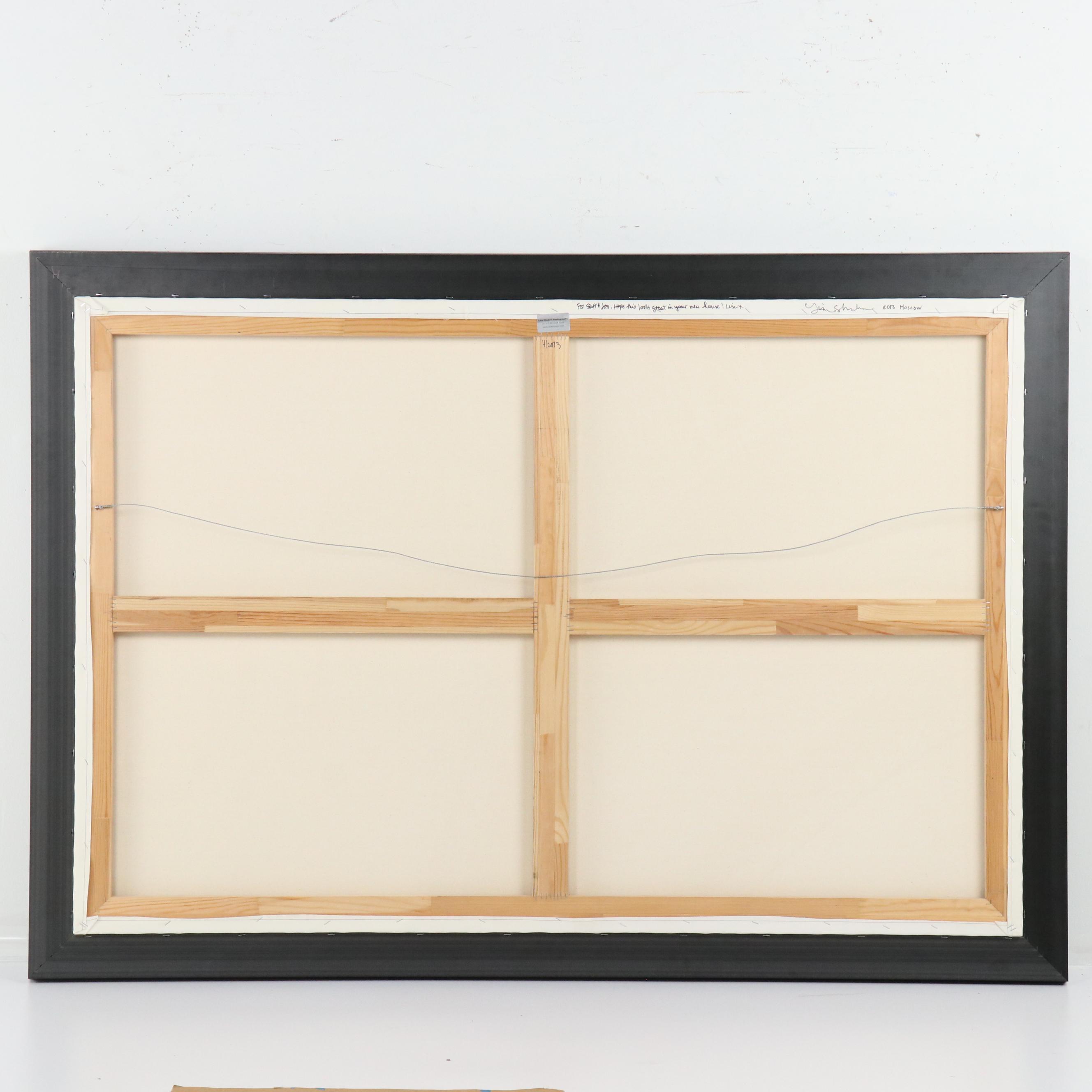 Lisa Shukov Giclée on Canvas "Moscow," 2013