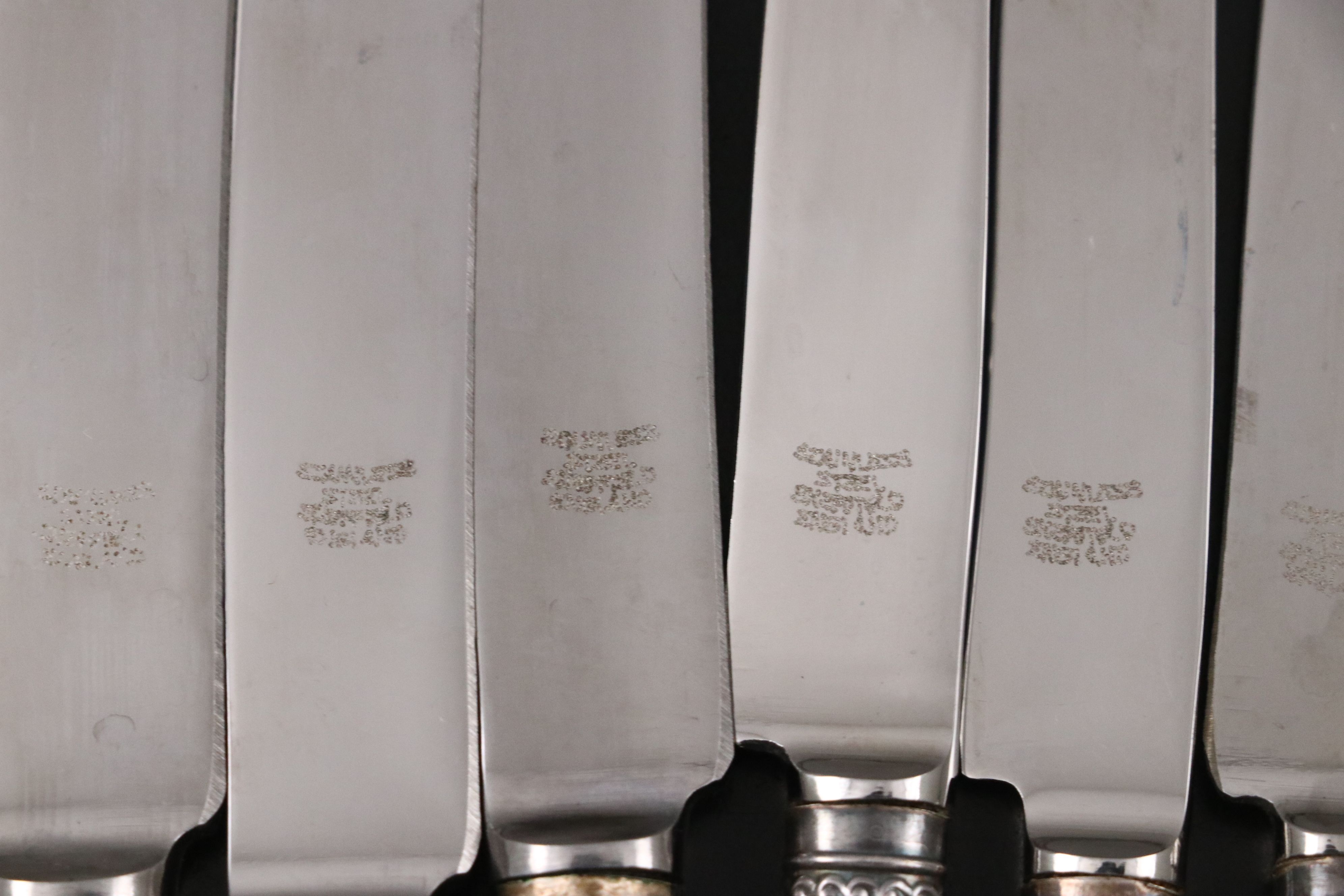 Towle and More Mother-of-Pearl Butter Spreaders, Knives, and Cocktail Forks