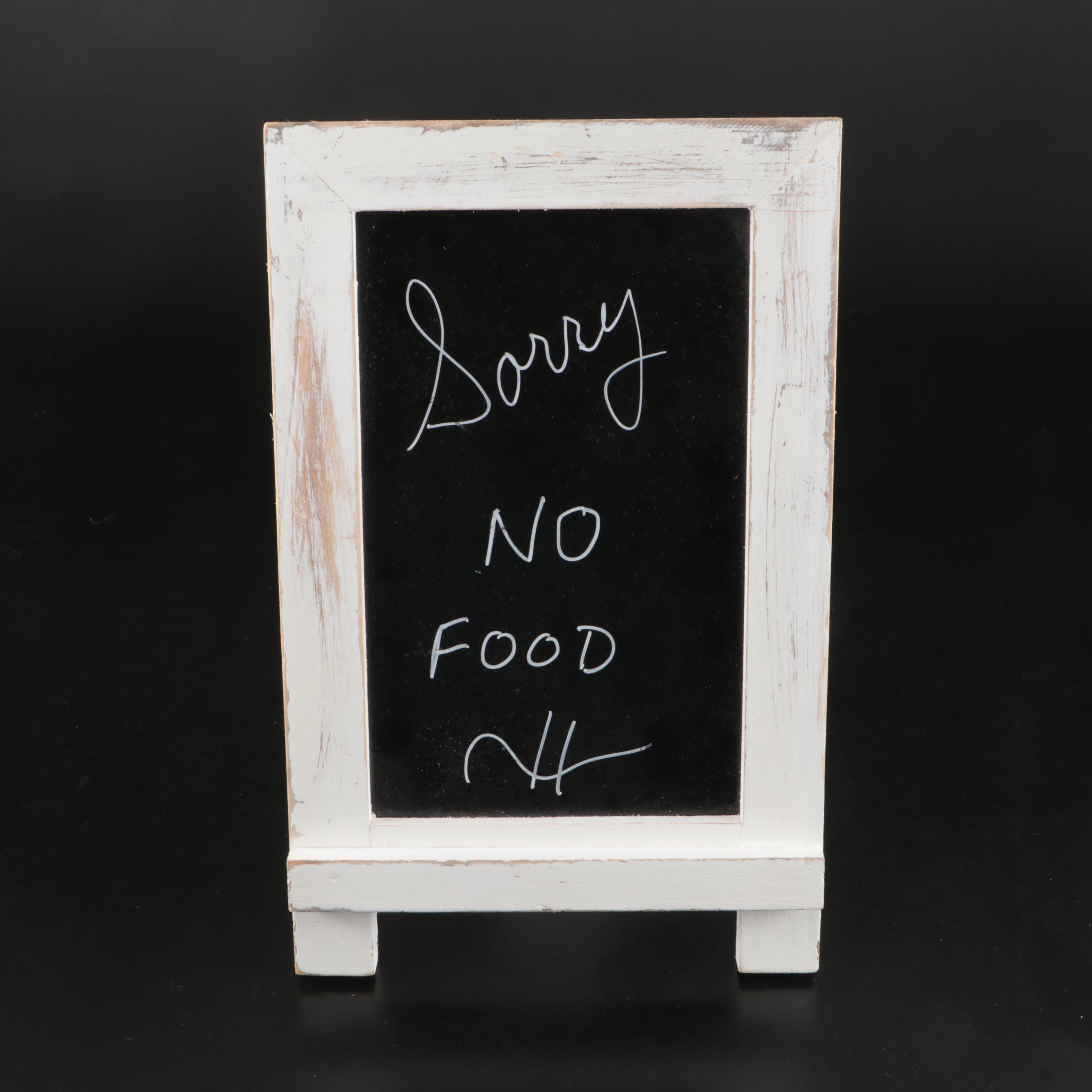 Rae Dunn Ceramic Cake Stand with Farmhouse Wall and Kitchen Décor