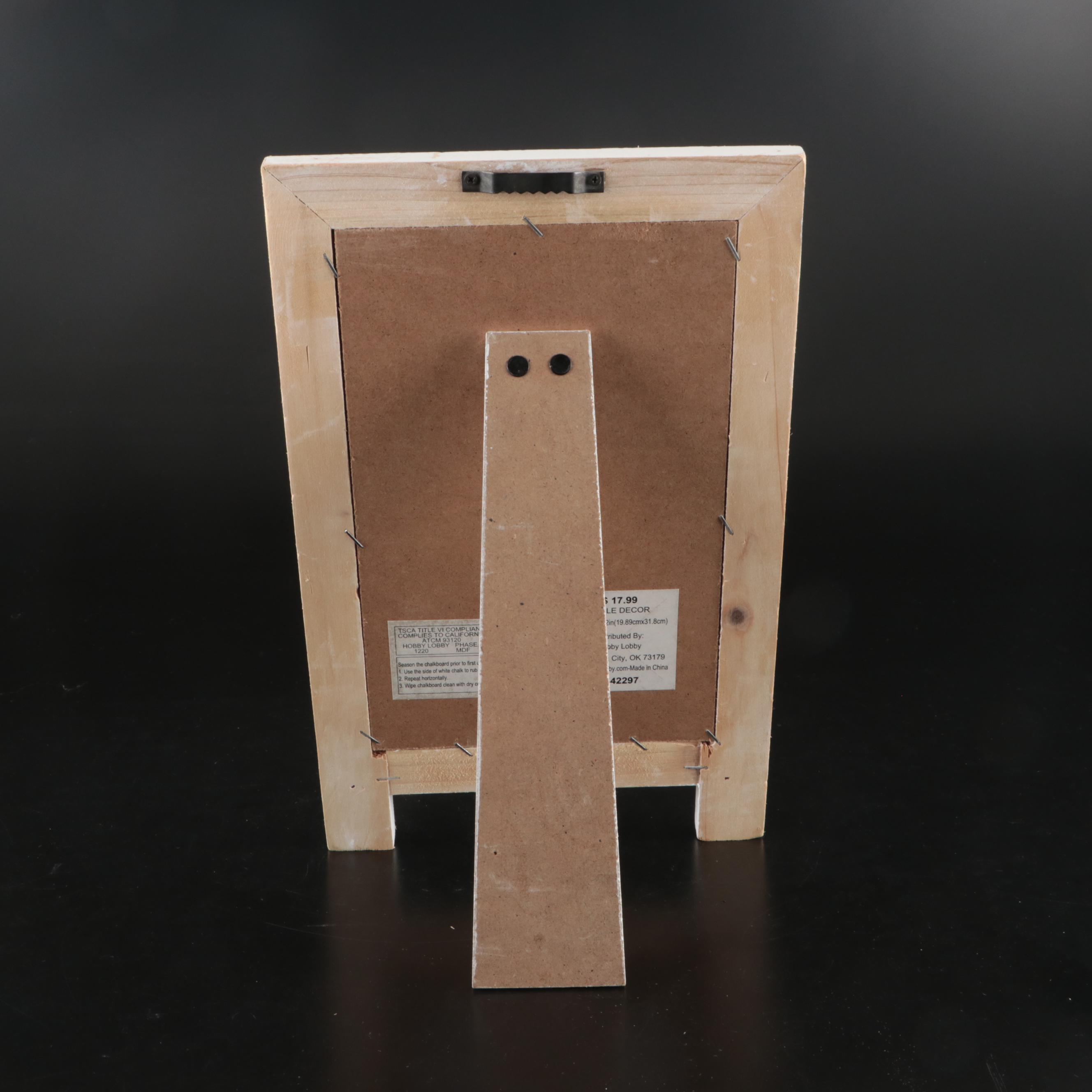 Rae Dunn Ceramic Cake Stand with Farmhouse Wall and Kitchen Décor