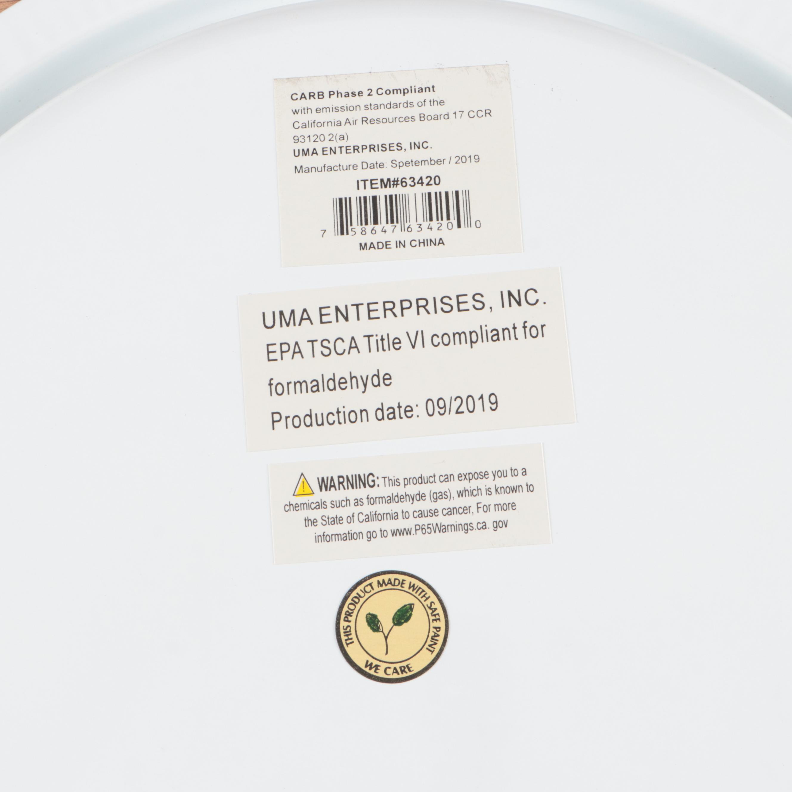 Rae Dunn Ceramic Cake Stand with Farmhouse Wall and Kitchen Décor