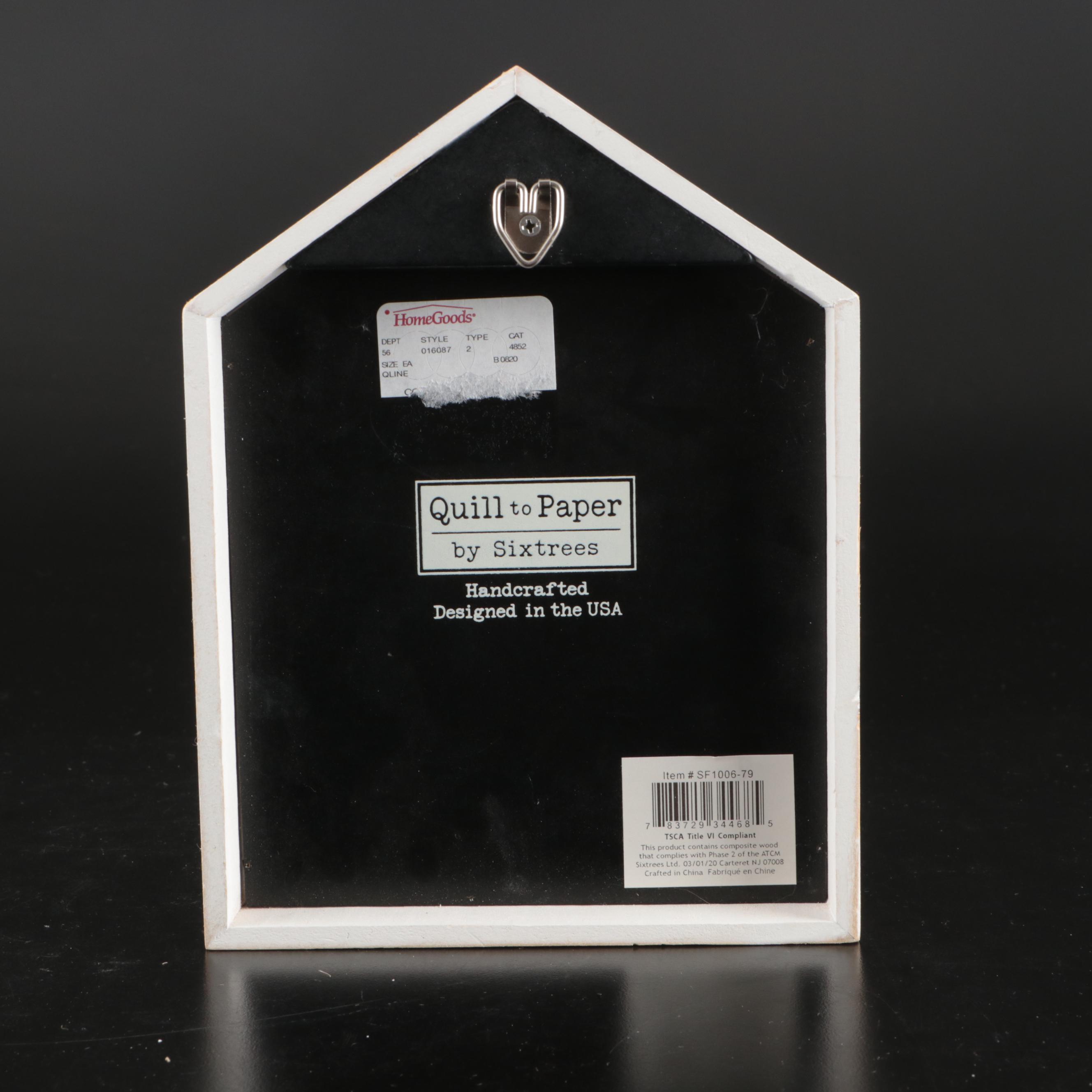 Rae Dunn Ceramic Cake Stand with Farmhouse Wall and Kitchen Décor