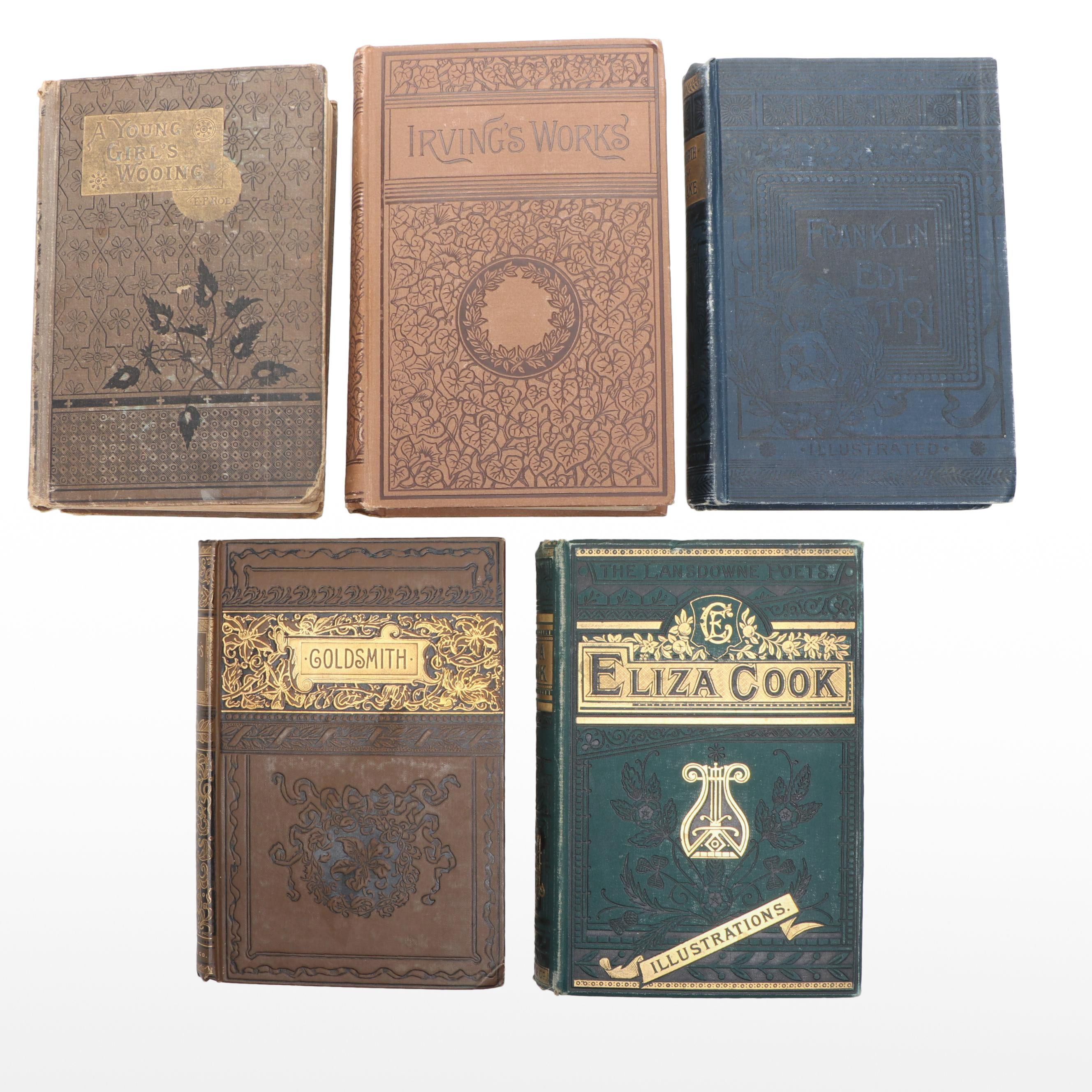 "The Sketch Book," "A Young Girl's Wooing," and More Fiction and Poetry Books