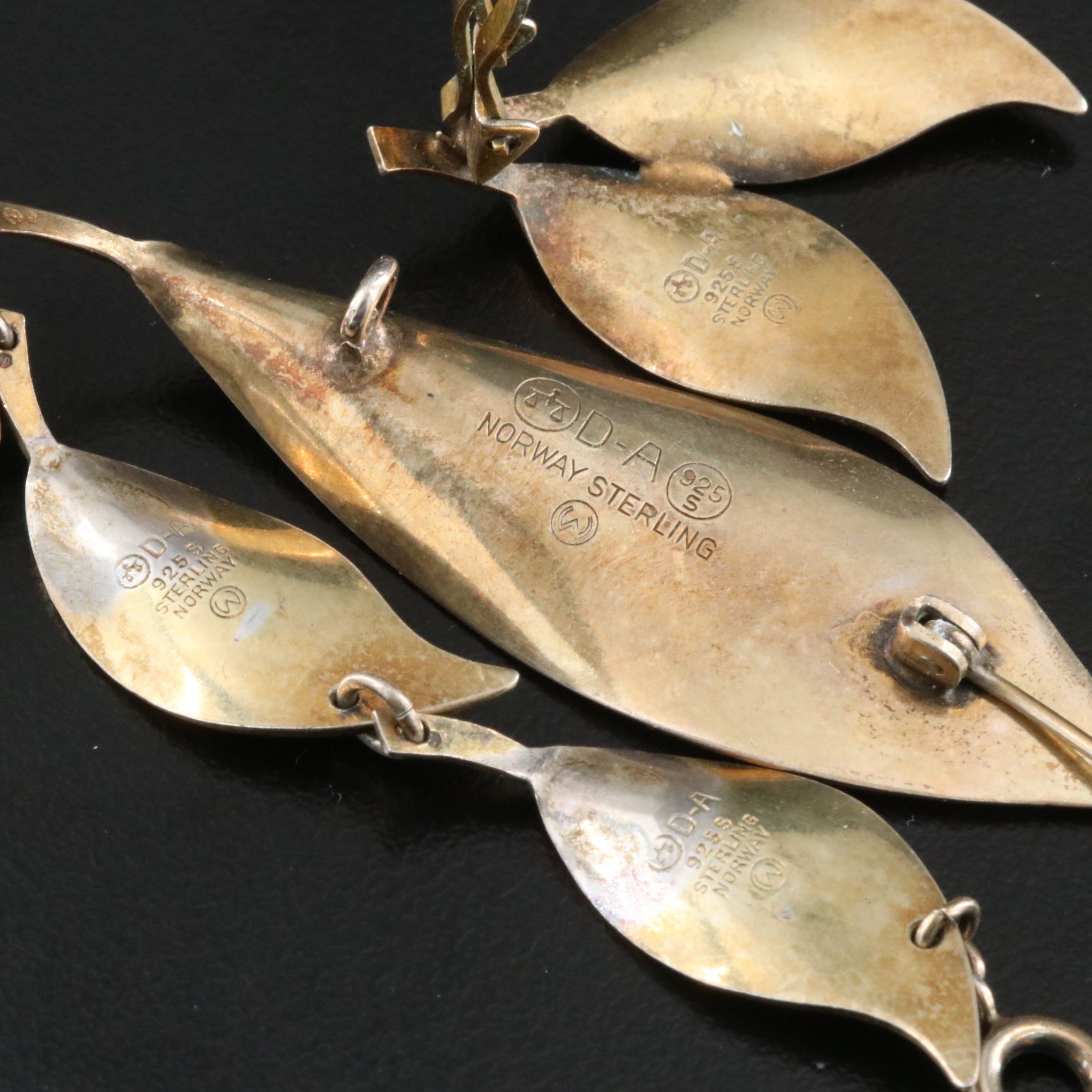 Willy Winnaess for David Andersen Sterling Jewelry Collection