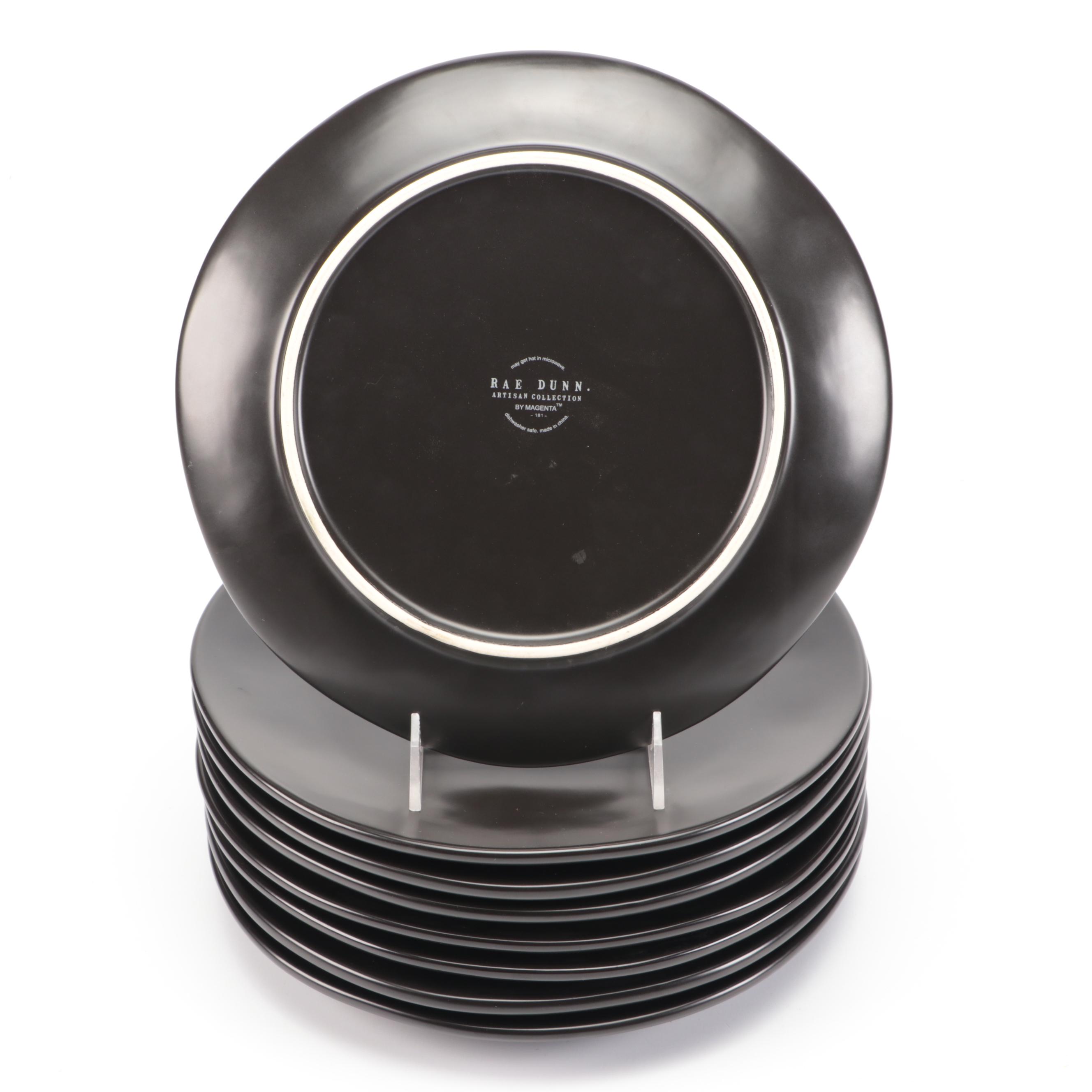 Rae Dunn Plates with Serving Bowl