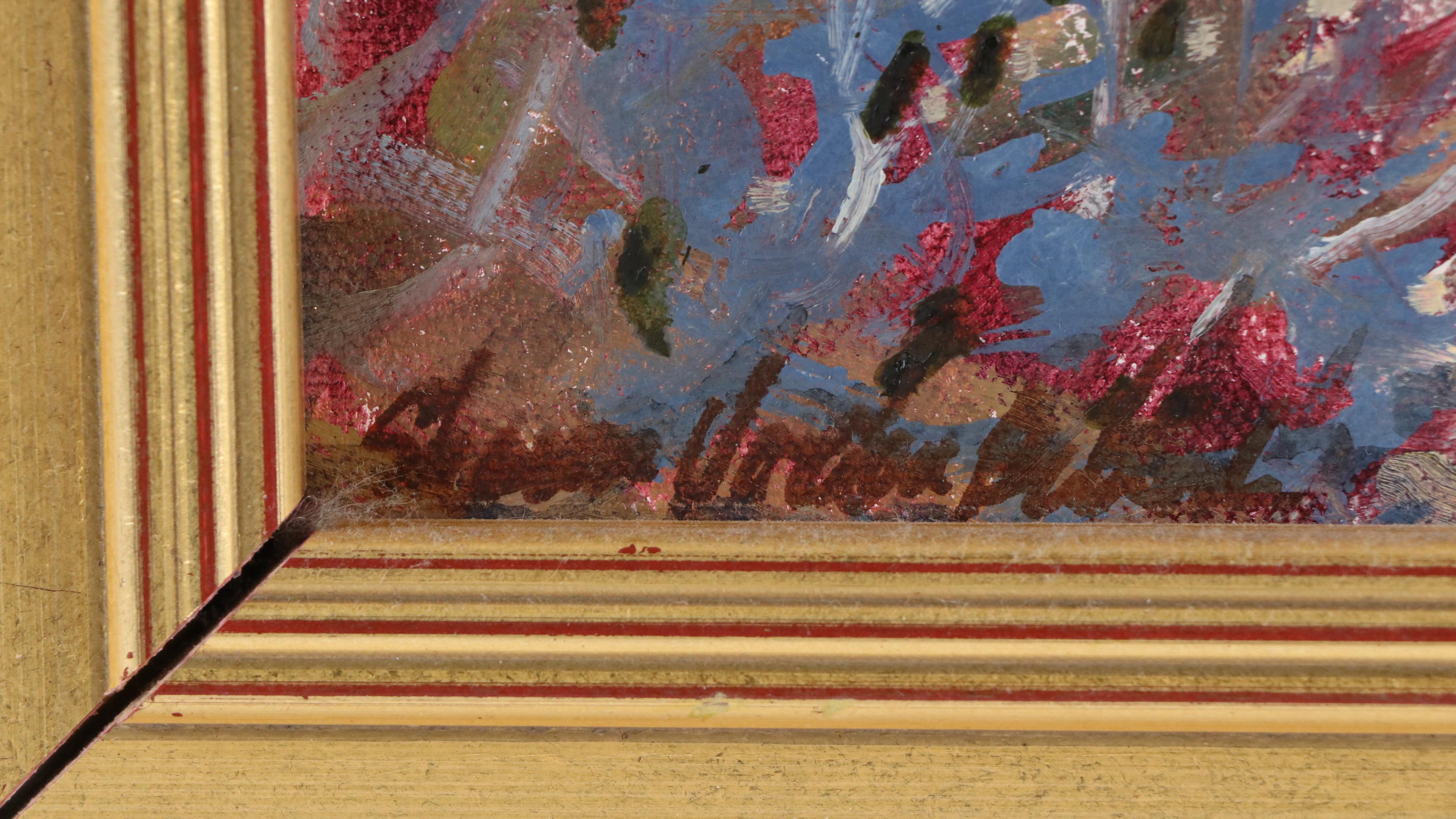 Coastal Landscape Oil Painting "Sandy Pathway"