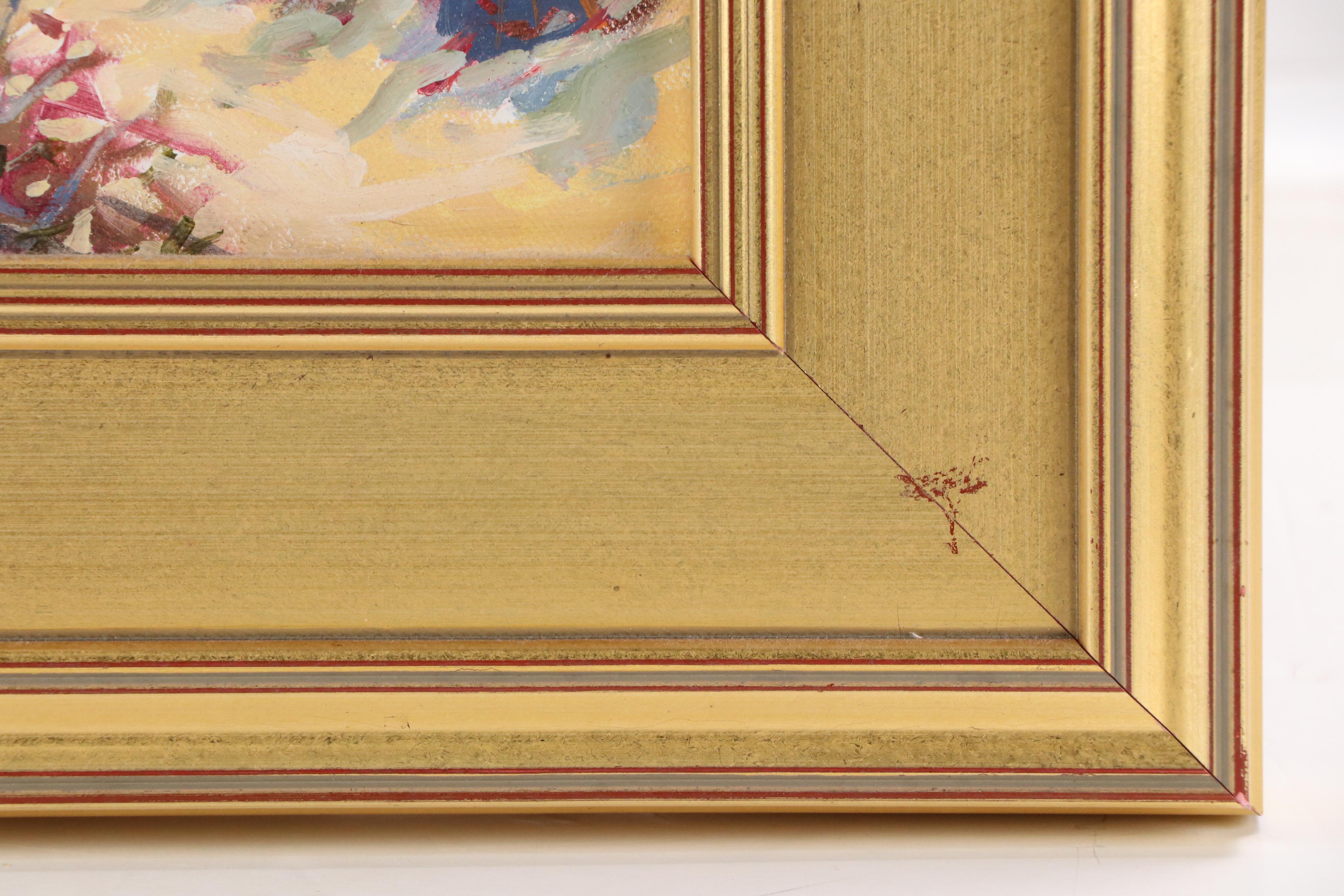 Coastal Landscape Oil Painting "Sandy Pathway"