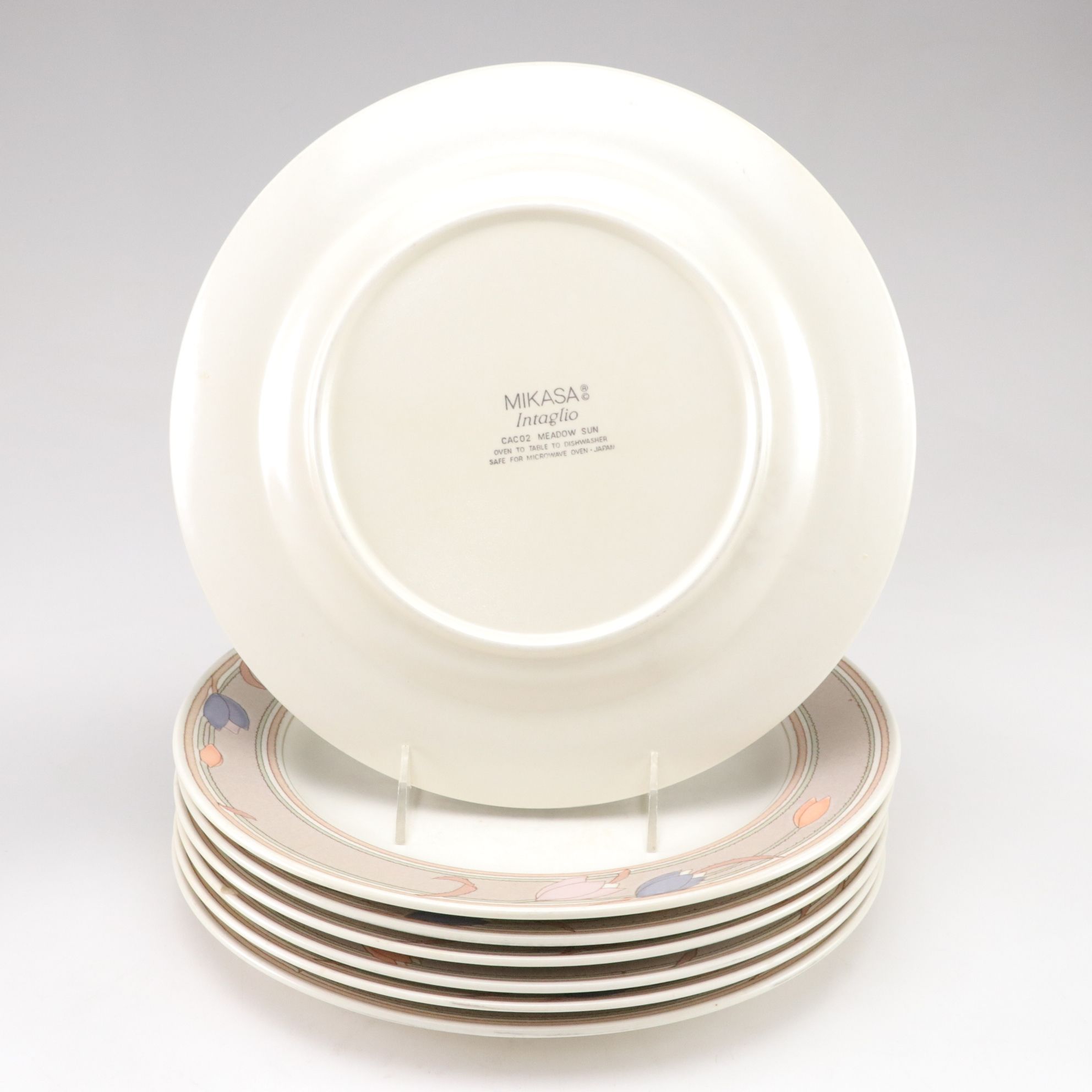 Mikasa "Meadow Sun" Dinnerware Set with Serving Dishes, 1980-90s