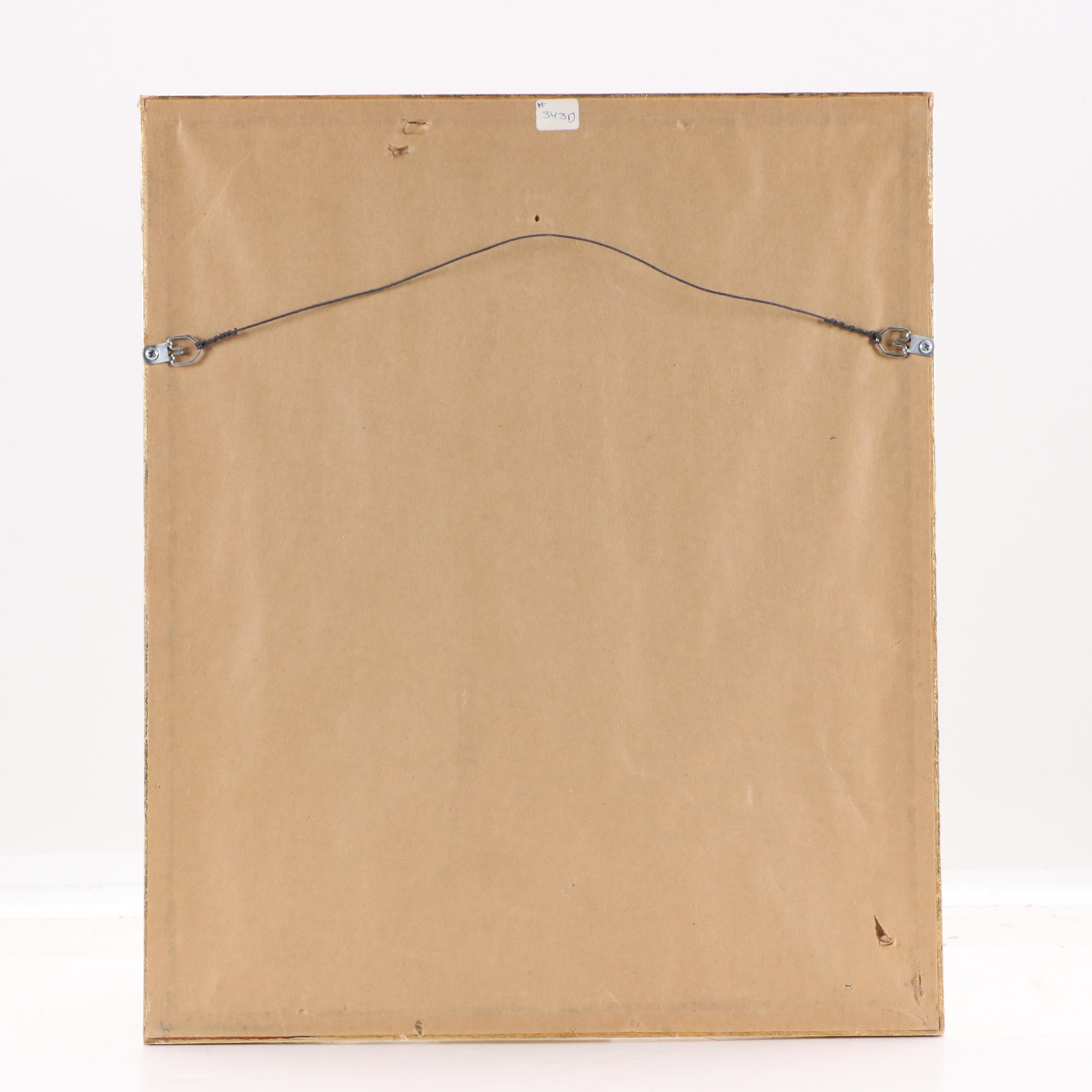 Botanical Offset Lithograph "Grimpereau Pinson" After Pierre Bernard