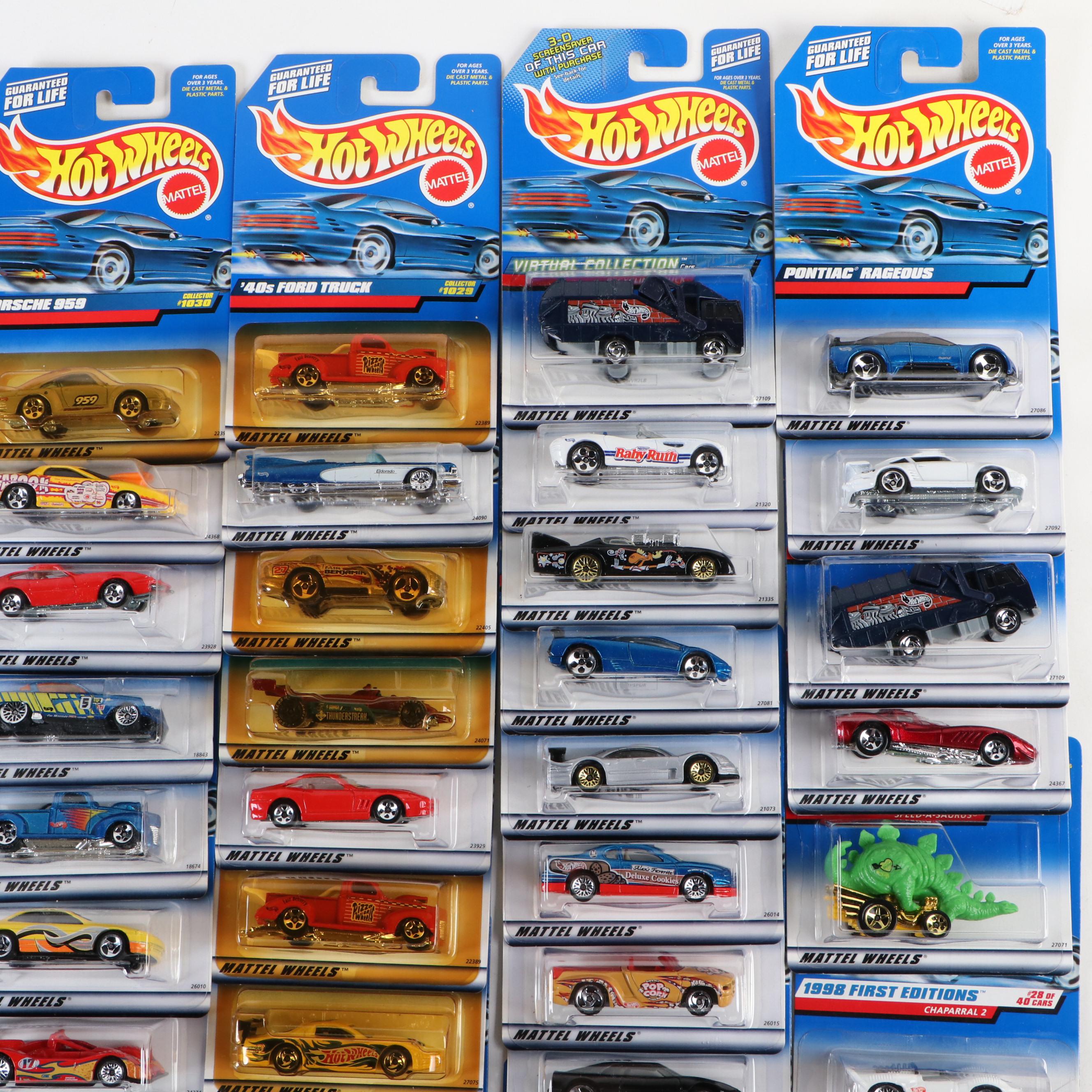 Hot Wheels "Lexus SC400," "Baby Boomer," "Lakester" and More Diecast Toy Cars