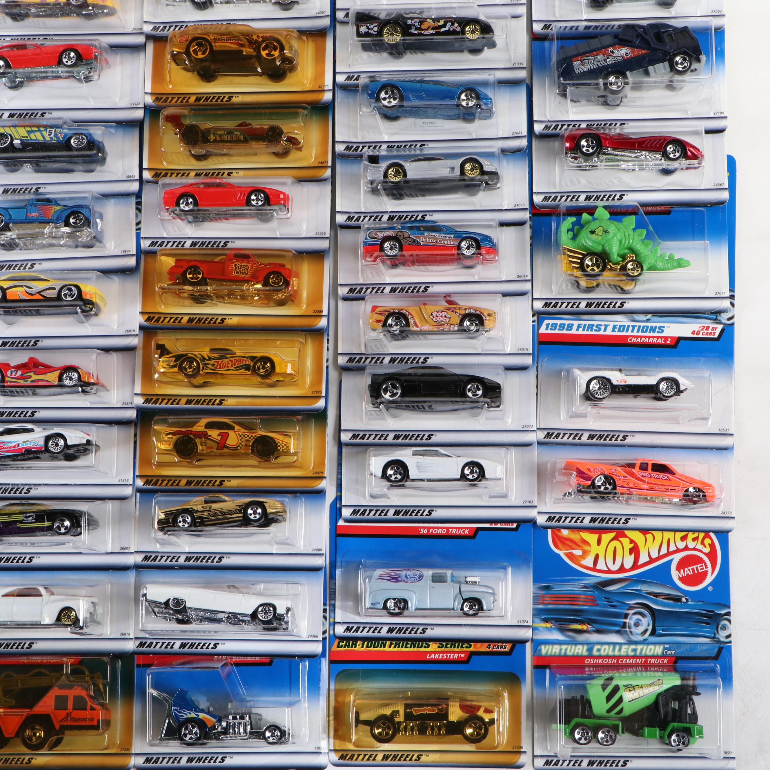Hot Wheels "Lexus SC400," "Baby Boomer," "Lakester" and More Diecast Toy Cars