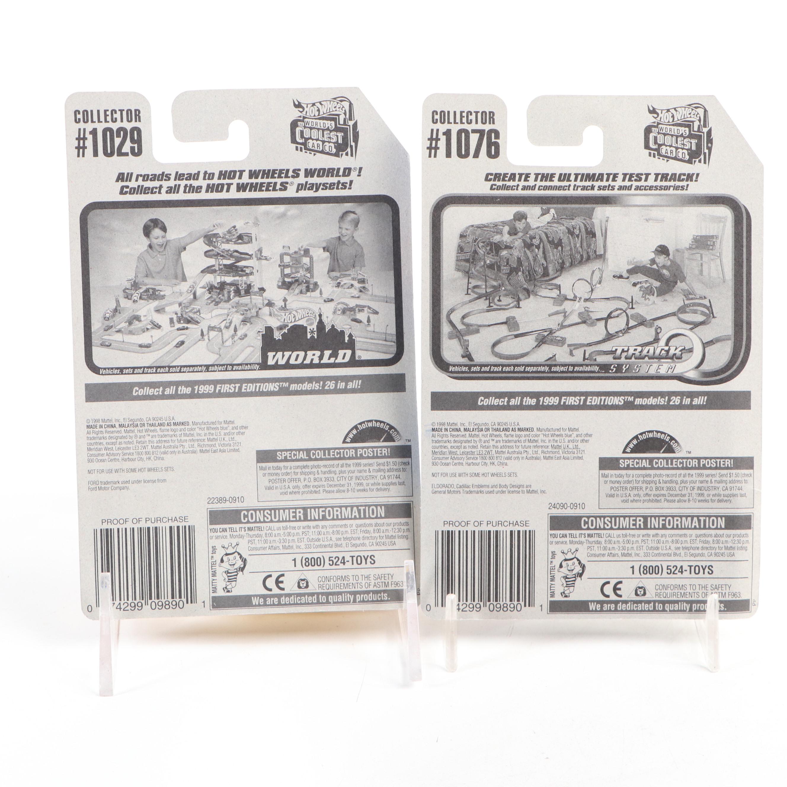 Hot Wheels "Lexus SC400," "Baby Boomer," "Lakester" and More Diecast Toy Cars