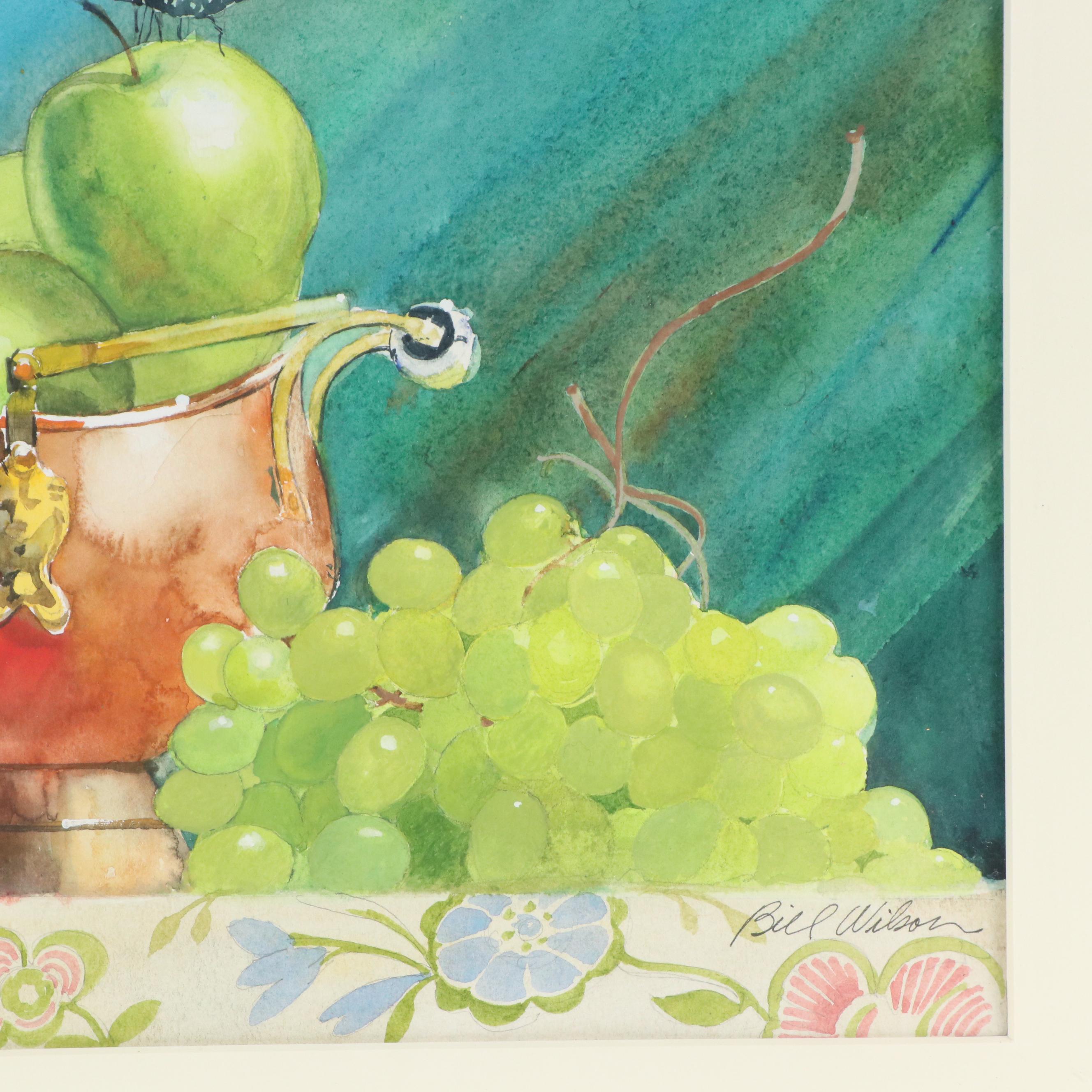 Bill Wilson Still Life Watercolor Painting